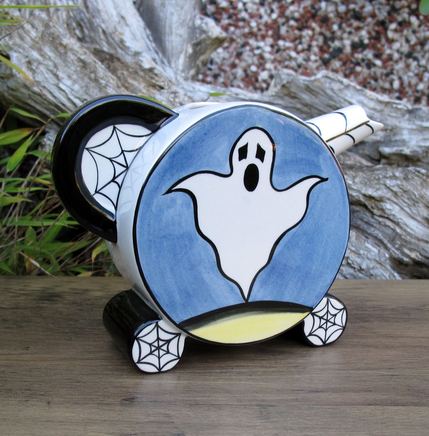 Lorna Bailey SPOOKY GRAVEYARD SMALL ROUND JUG OCT 2004 ( Ref. New Millennium )