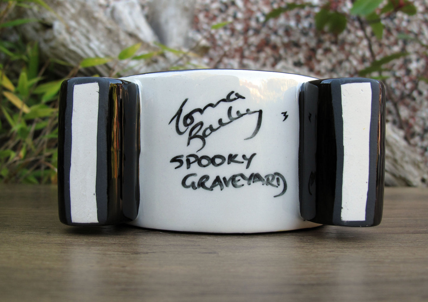 Lorna Bailey SPOOKY GRAVEYARD SMALL ROUND JUG OCT 2004 ( Ref. New Millennium )