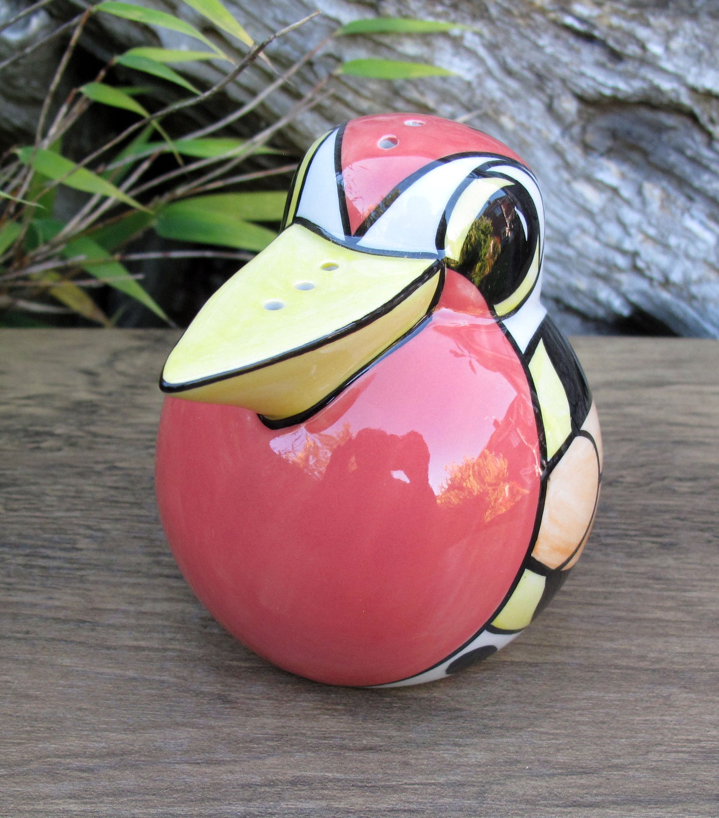 Lorna Bailey Exquisite Quirky ROBIN SUGAR SHAKER December 2004 Birds