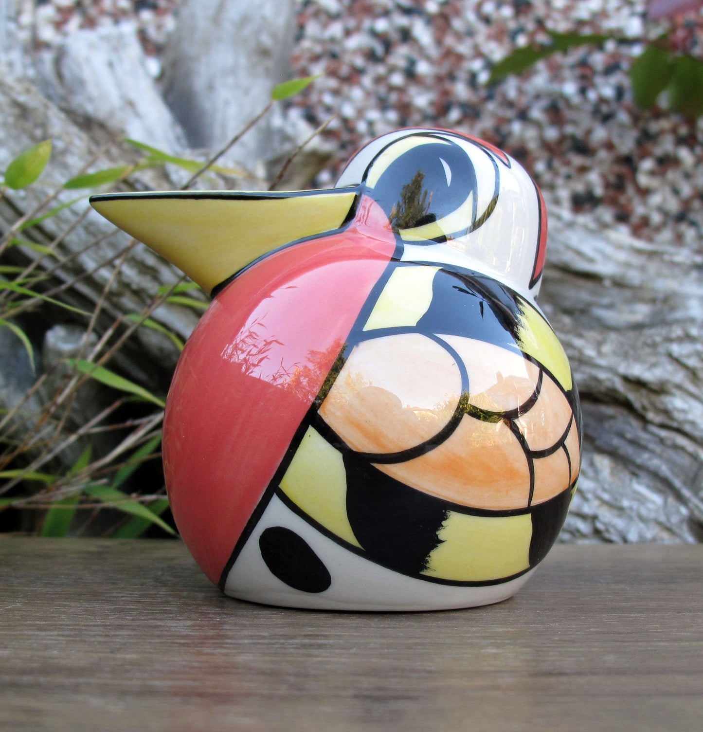 Lorna Bailey Exquisite Quirky ROBIN SUGAR SHAKER December 2004 Birds