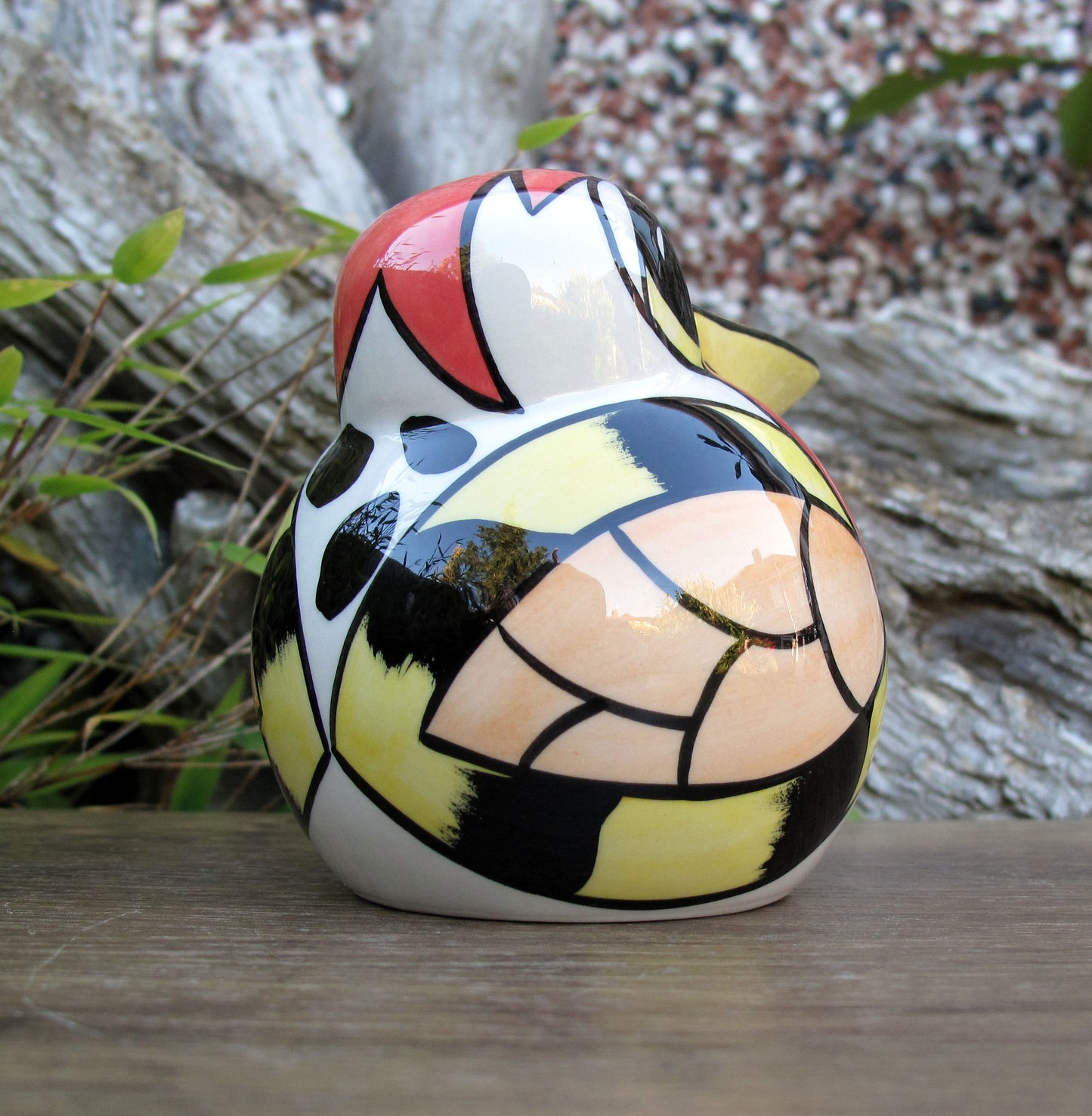 Lorna Bailey Exquisite Quirky ROBIN SUGAR SHAKER December 2004 Birds