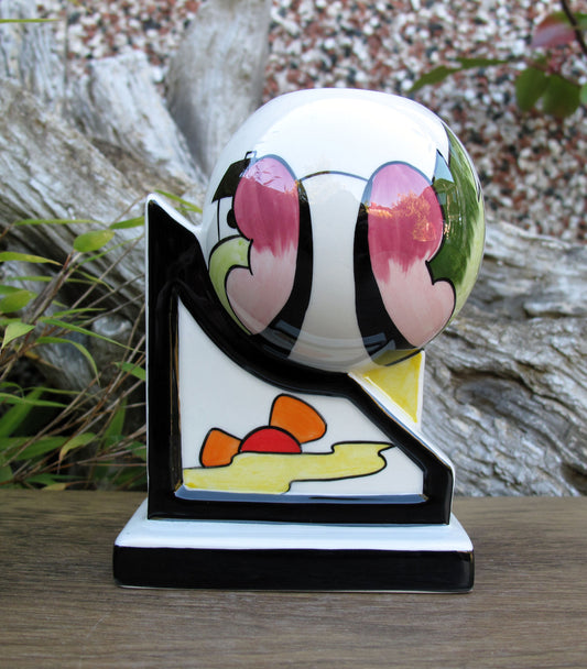 Lorna Bailey VERY RARE HAMIL ROAD ORB VASE ONLY AVAILABLE OPEN DAY 28/10/2006