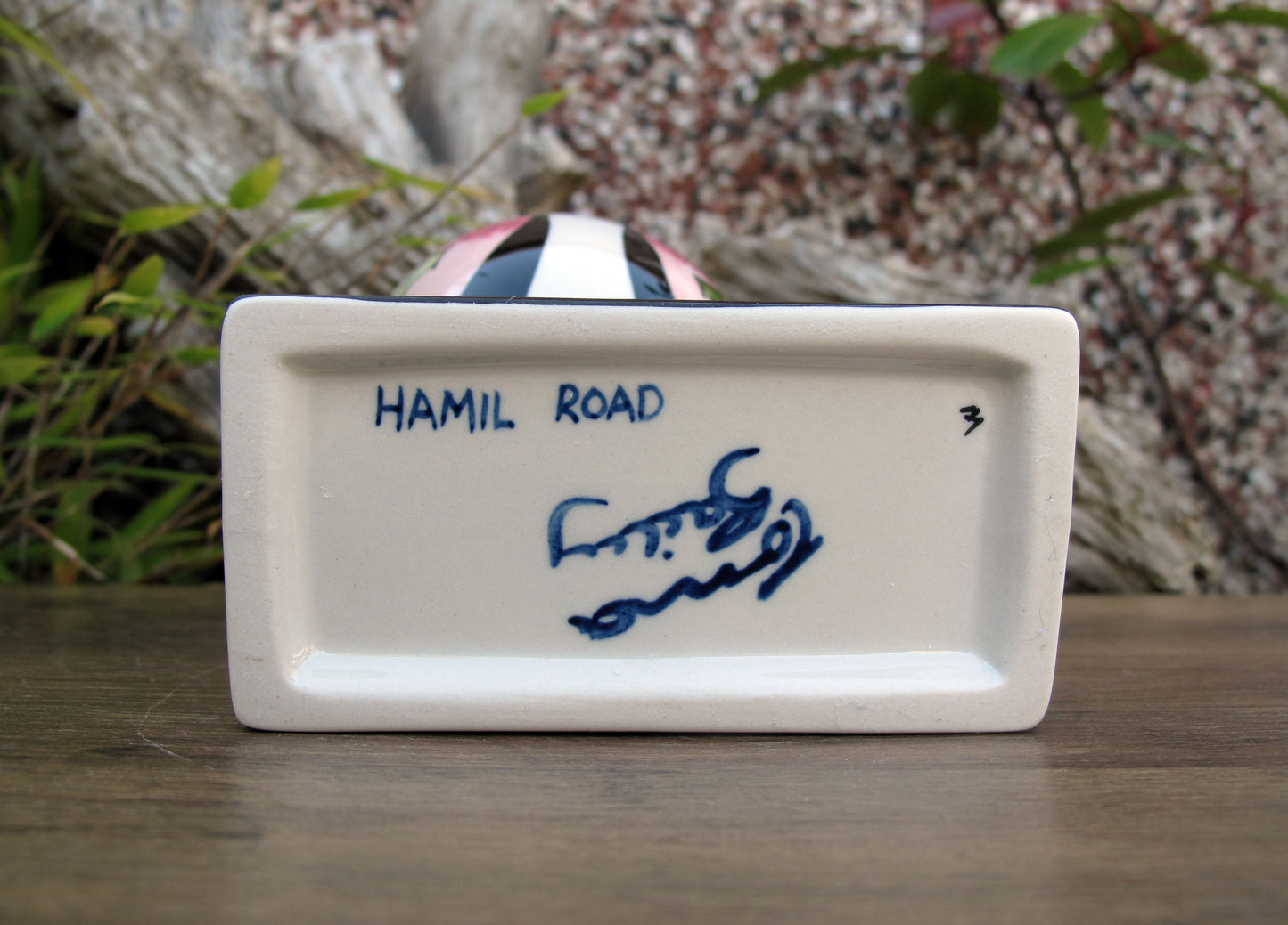 Lorna Bailey VERY RARE HAMIL ROAD ORB VASE ONLY AVAILABLE OPEN DAY 28/10/2006