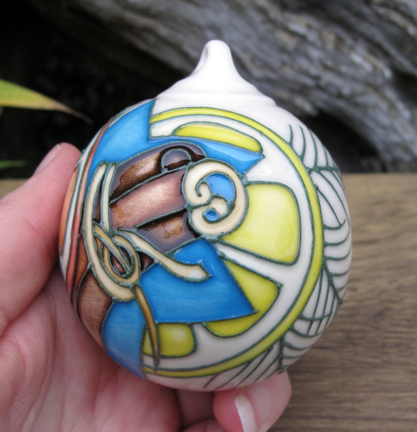 Moorcroft POMANDER BAUBLE 2023 Retail Price £210 Christmas Tree Decoration