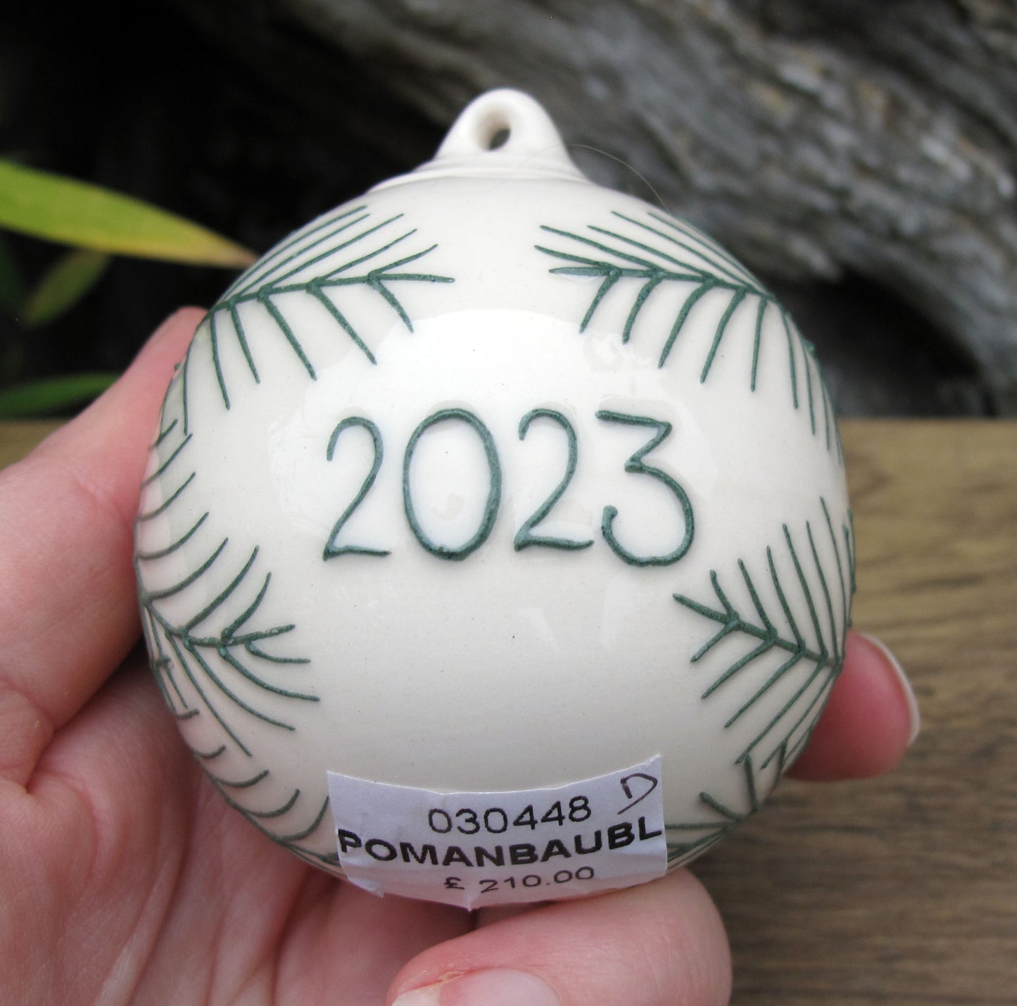 Moorcroft POMANDER BAUBLE 2023 Retail Price £210 Christmas Tree Decoration