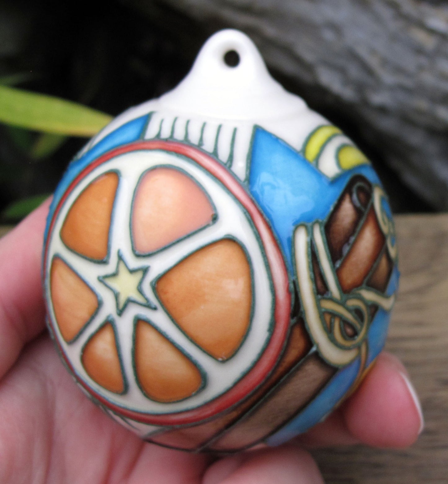 Moorcroft POMANDER BAUBLE 2023 Retail Price £210 Christmas Tree Decoration