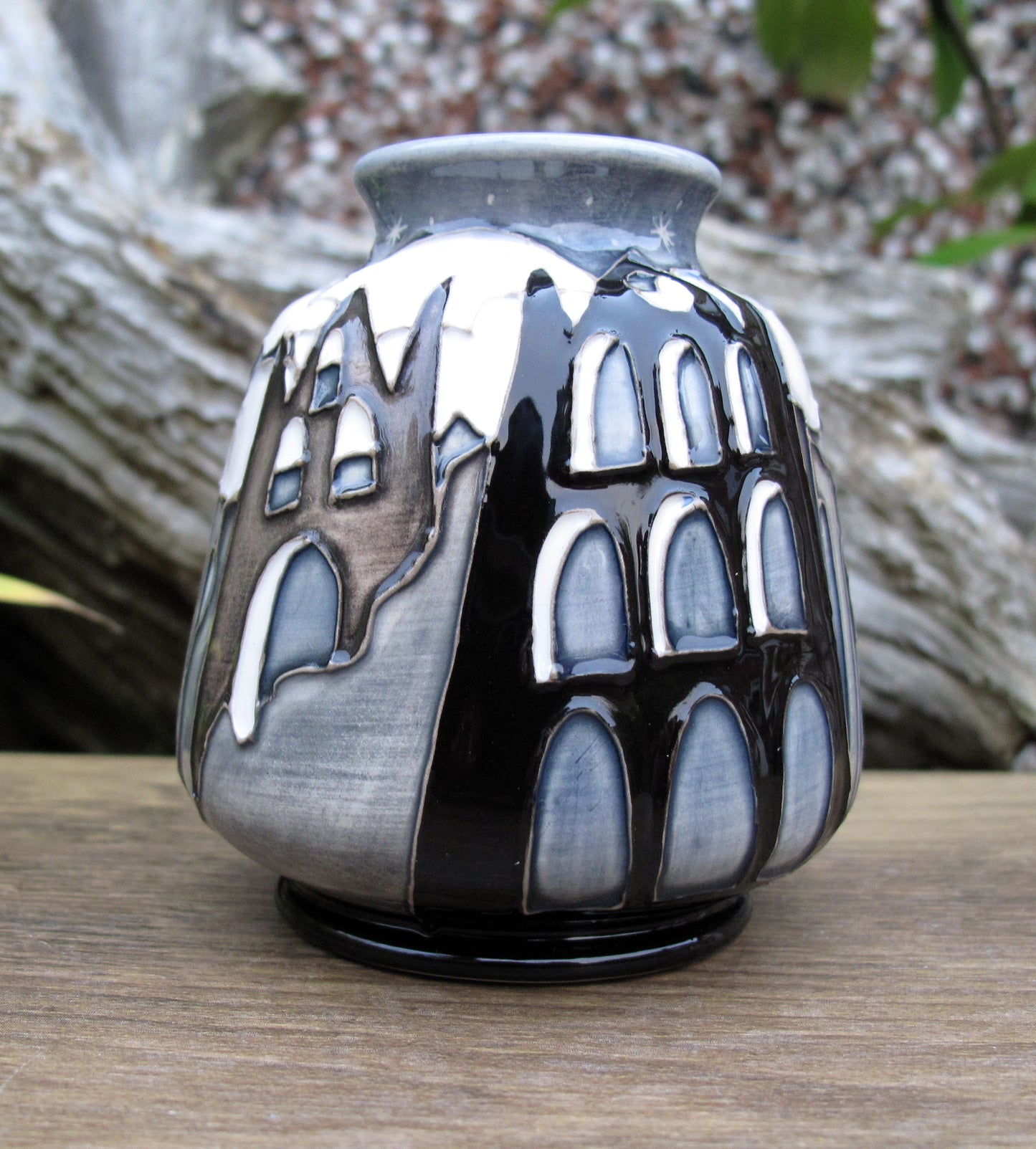 Moorcroft Exquisite SAMHAIN Whitby Abbey Vase Shape 198/3 Retail Price £430