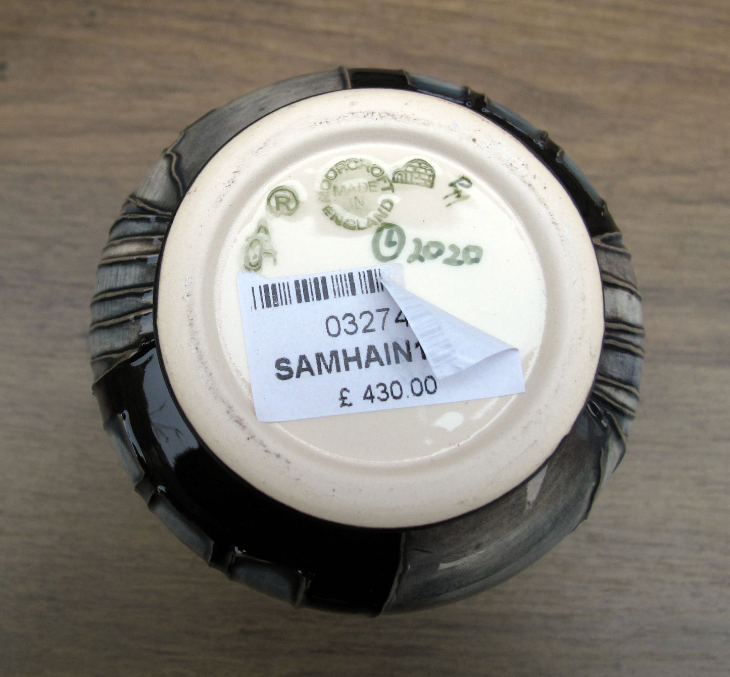 Moorcroft Exquisite SAMHAIN Whitby Abbey Vase Shape 198/3 Retail Price £430