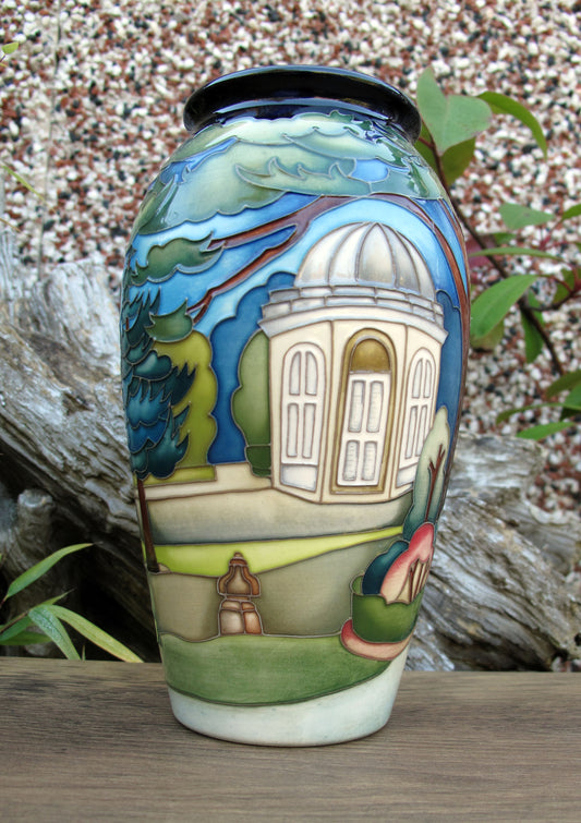 Moorcroft BRIDGE END GARDENS Master Trial 8.11.22 Vase 393/7 Retail Price £870