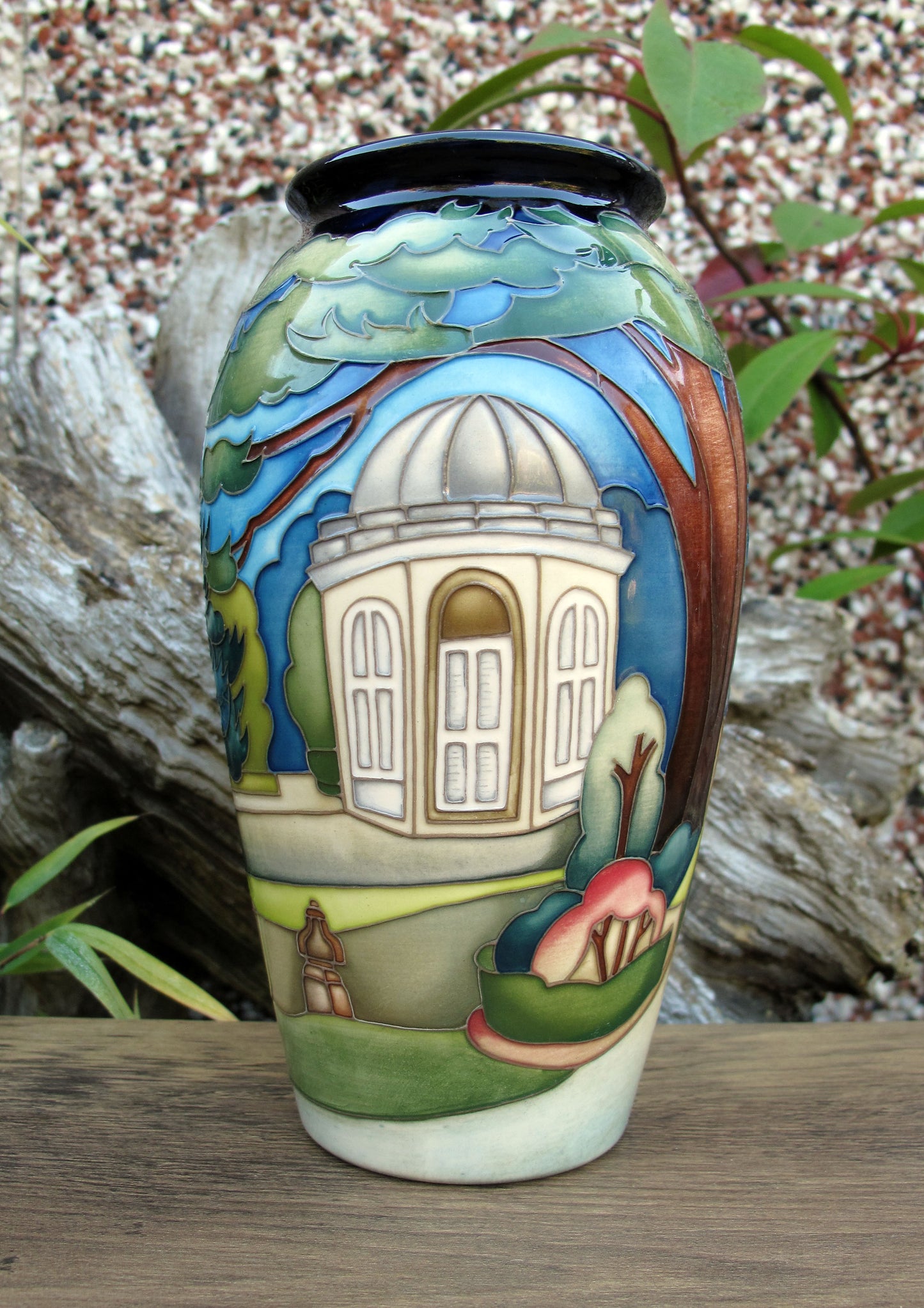 Moorcroft BRIDGE END GARDENS Master Trial 8.11.22 Vase 393/7 Retail Price £870