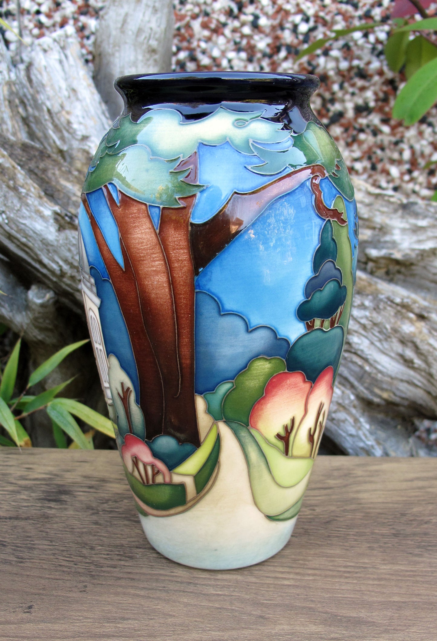 Moorcroft BRIDGE END GARDENS Master Trial 8.11.22 Vase 393/7 Retail Price £870