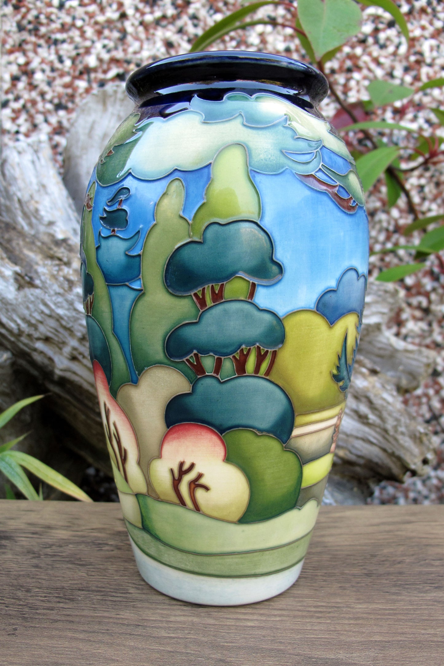 Moorcroft BRIDGE END GARDENS Master Trial 8.11.22 Vase 393/7 Retail Price £870