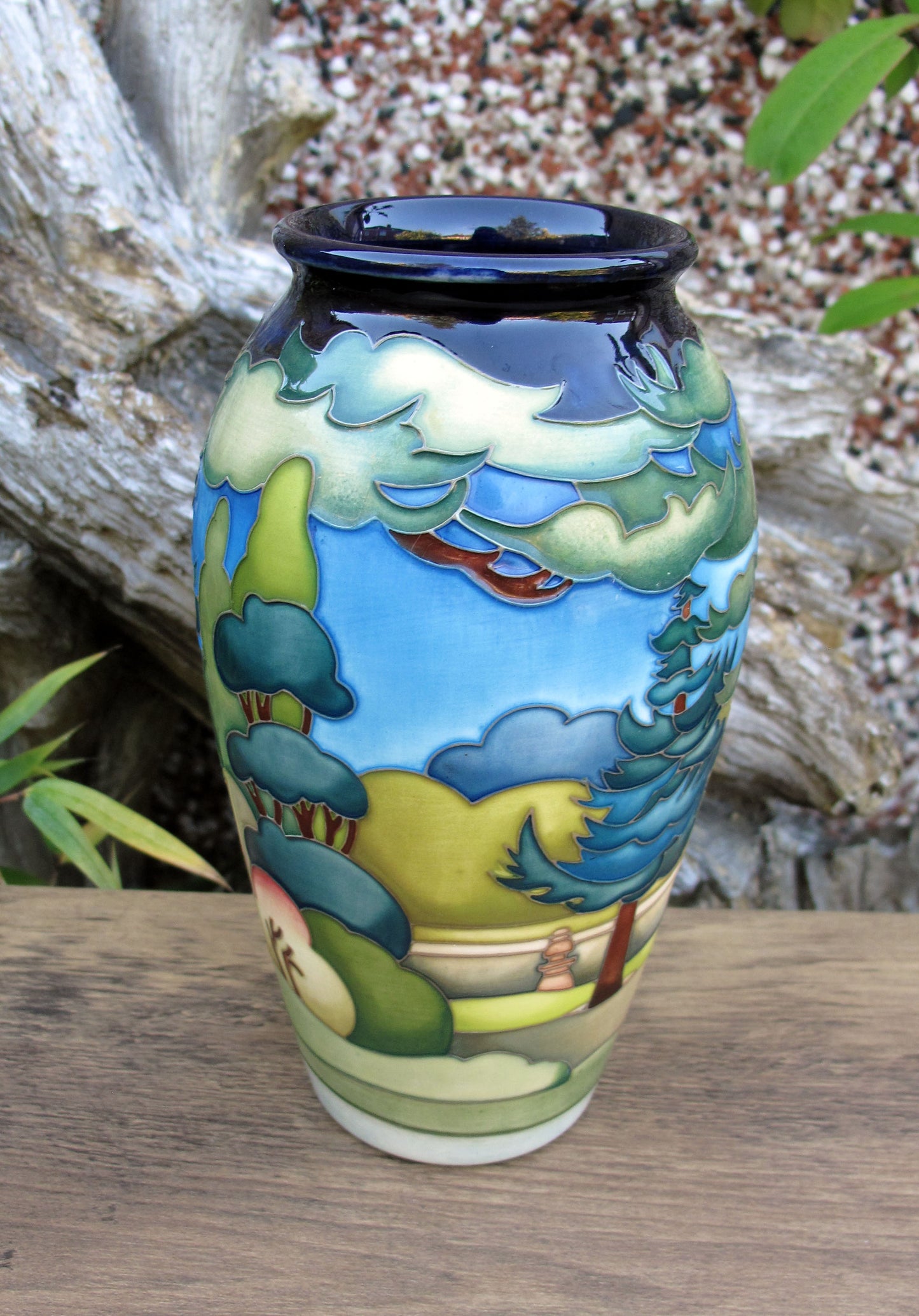 Moorcroft BRIDGE END GARDENS Master Trial 8.11.22 Vase 393/7 Retail Price £870