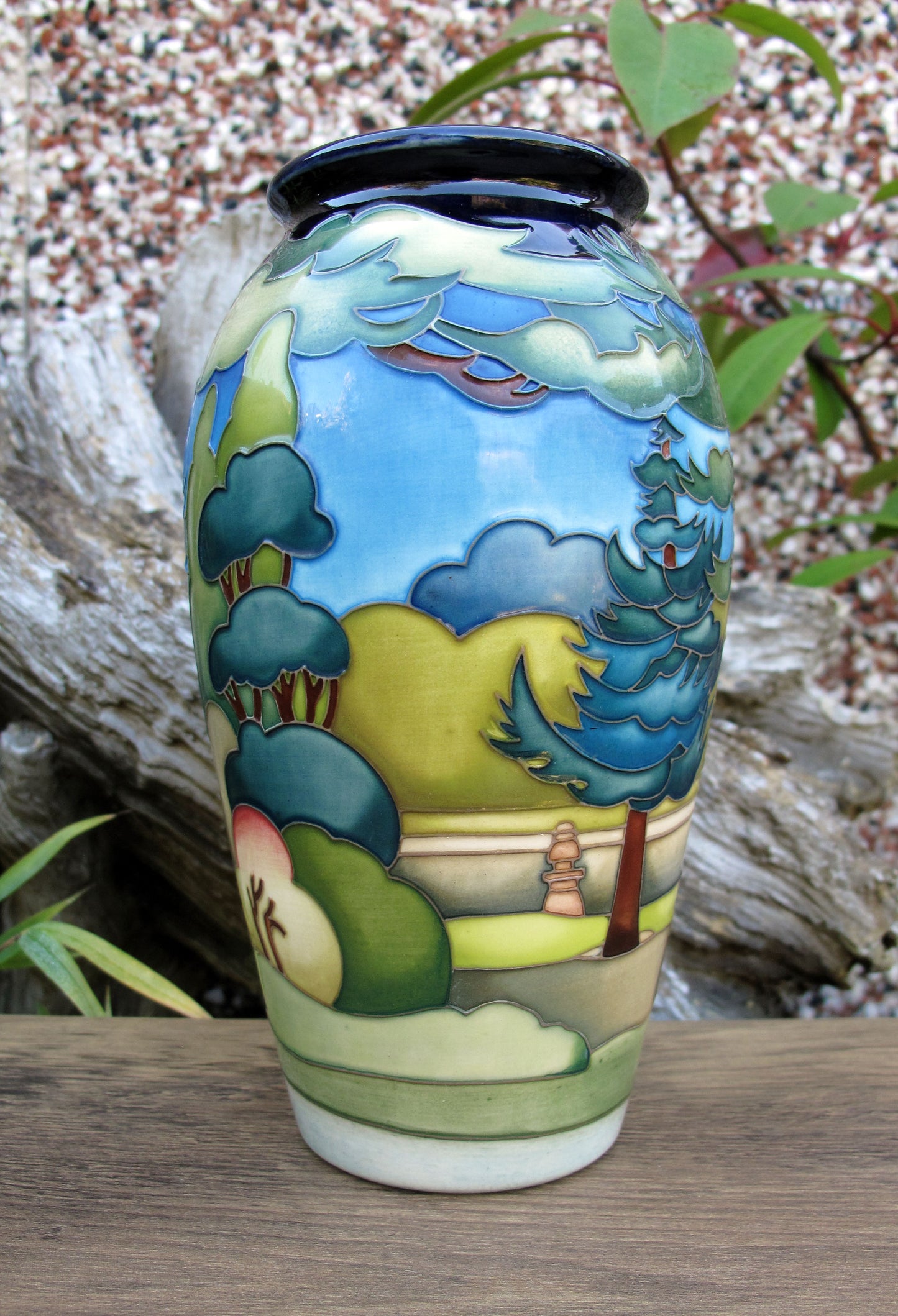 Moorcroft BRIDGE END GARDENS Master Trial 8.11.22 Vase 393/7 Retail Price £870