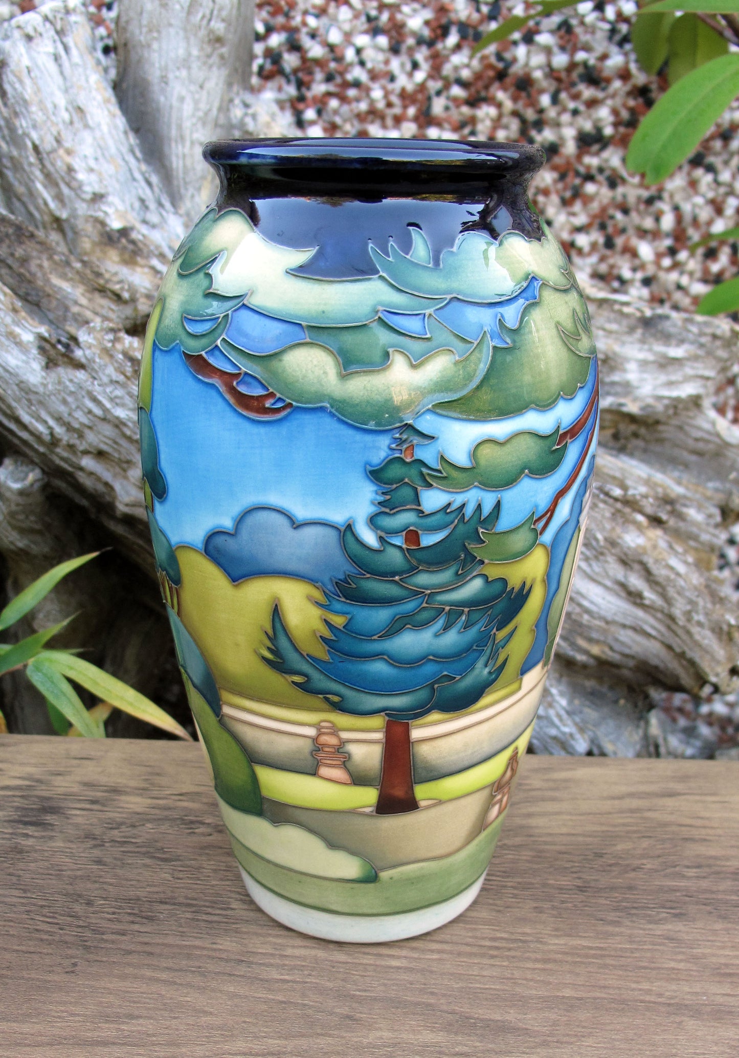 Moorcroft BRIDGE END GARDENS Master Trial 8.11.22 Vase 393/7 Retail Price £870