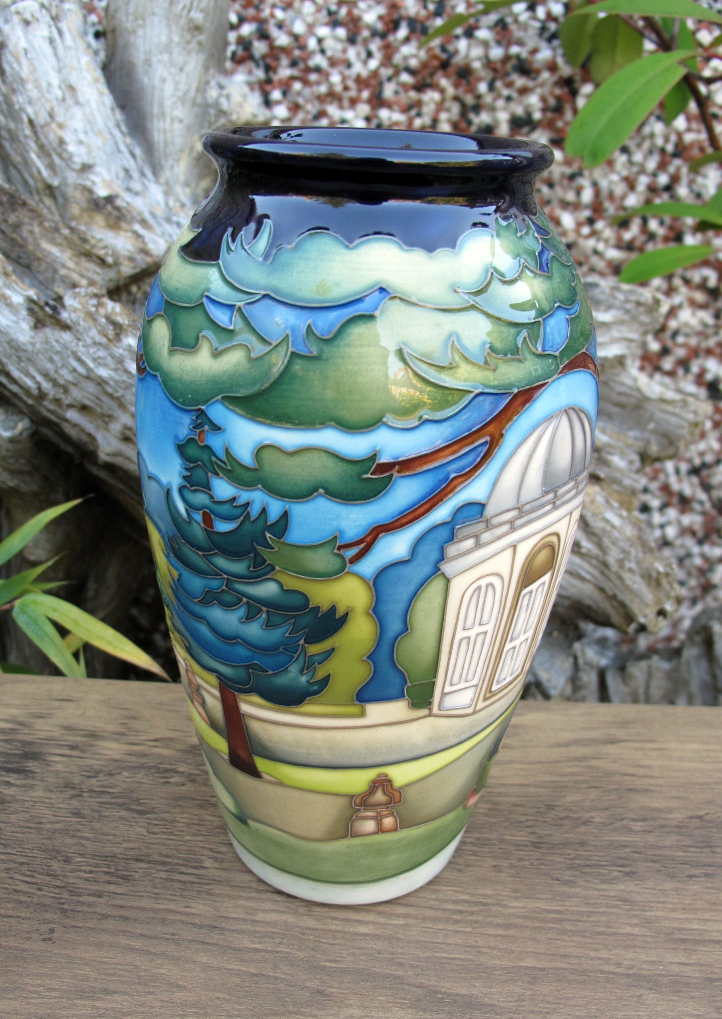 Moorcroft BRIDGE END GARDENS Master Trial 8.11.22 Vase 393/7 Retail Price £870