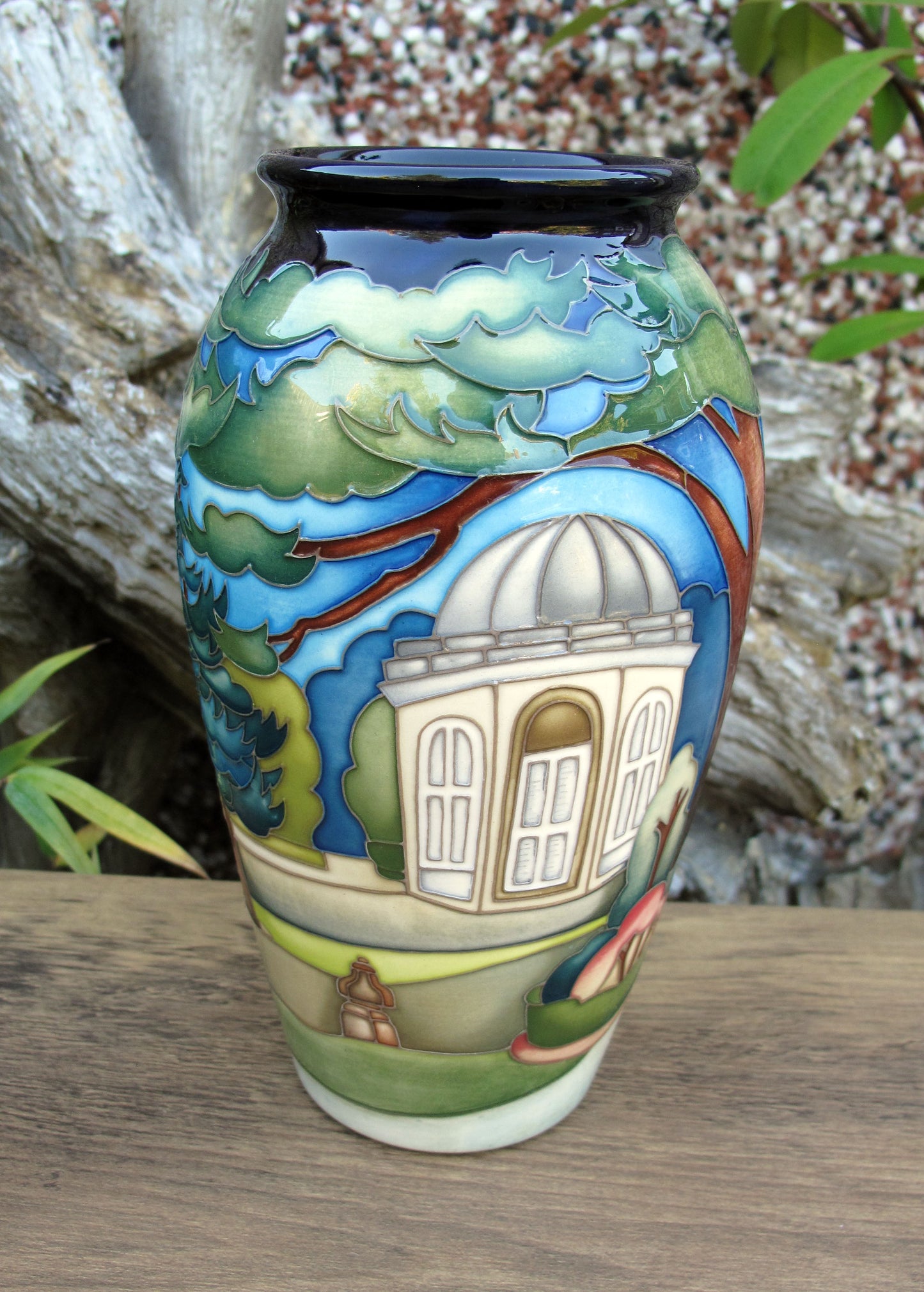 Moorcroft BRIDGE END GARDENS Master Trial 8.11.22 Vase 393/7 Retail Price £870