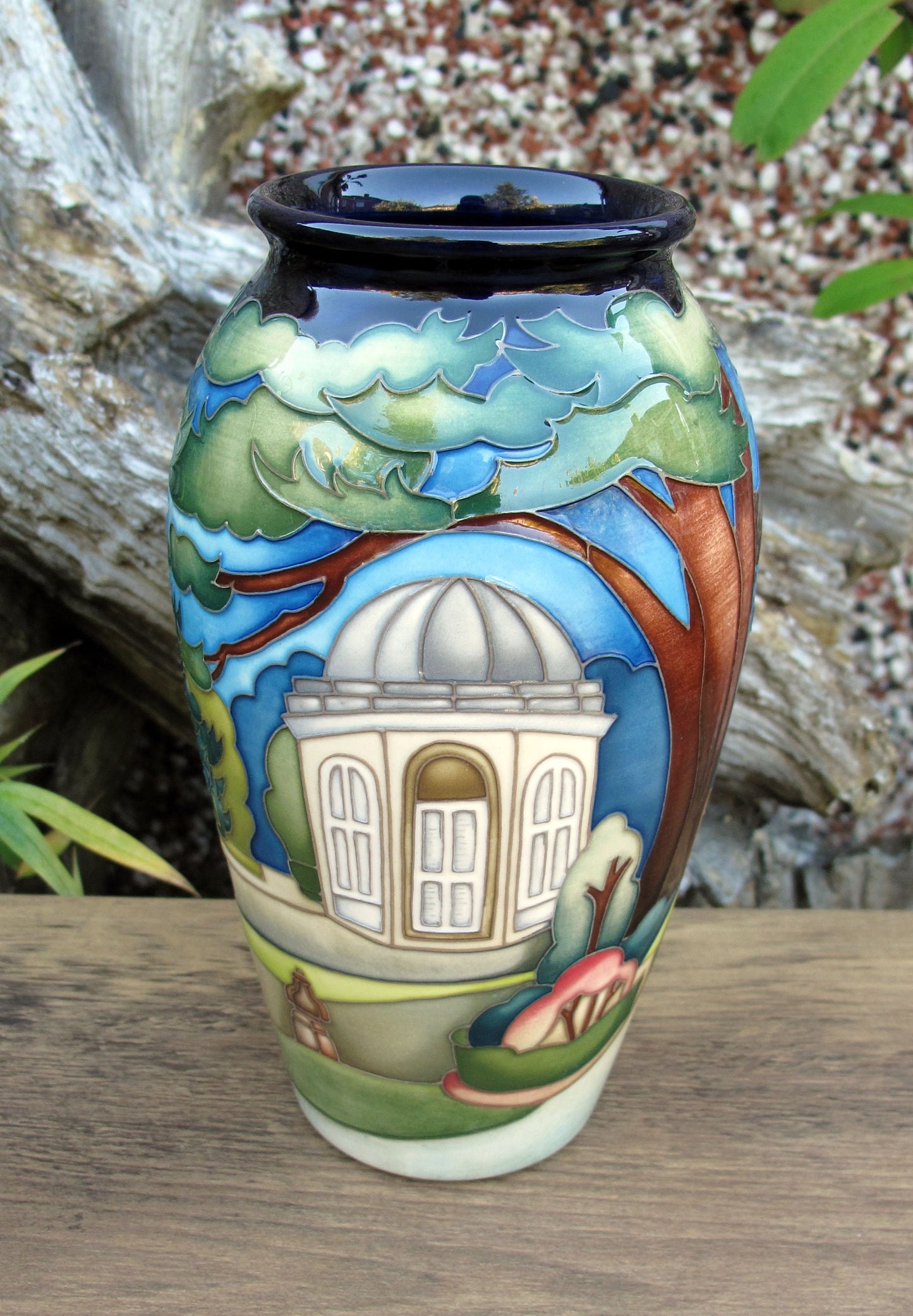 Moorcroft BRIDGE END GARDENS Master Trial 8.11.22 Vase 393/7 Retail Price £870