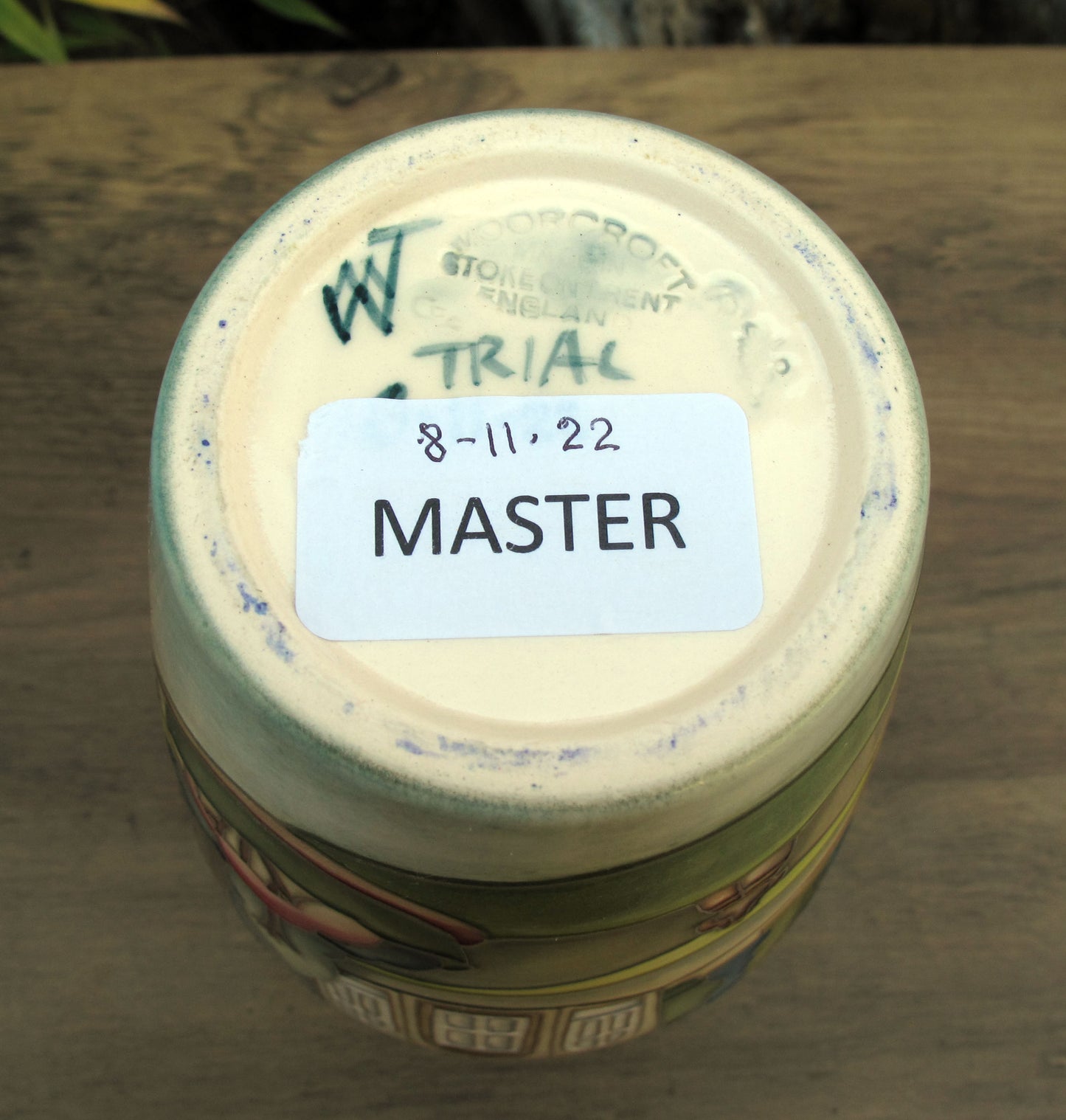 Moorcroft BRIDGE END GARDENS Master Trial 8.11.22 Vase 393/7 Retail Price £870