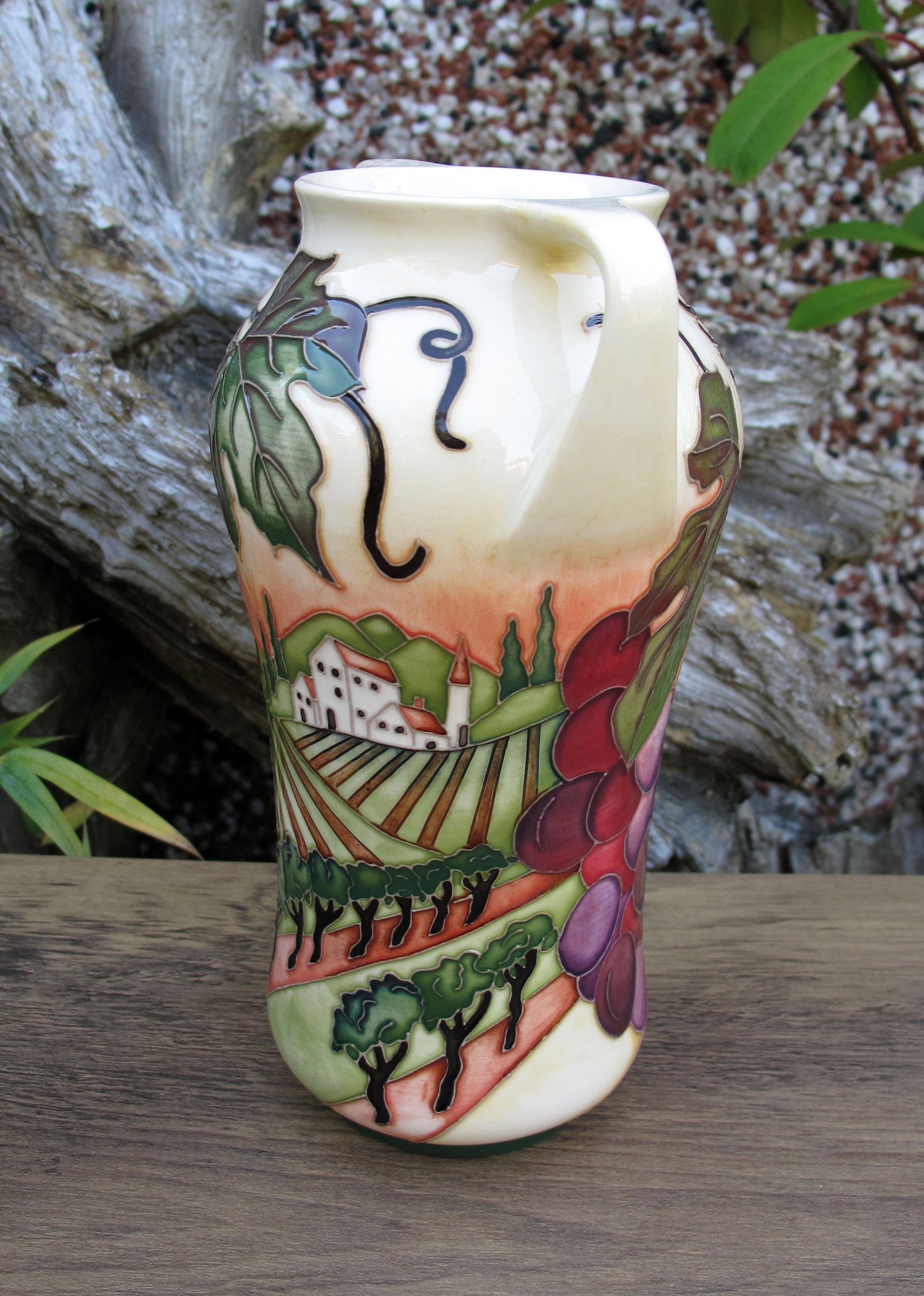 Share Moorcroft Rare VINEYARD GLORY Trial 10.6.24 Vase Shape 375/7 Retail Price £715