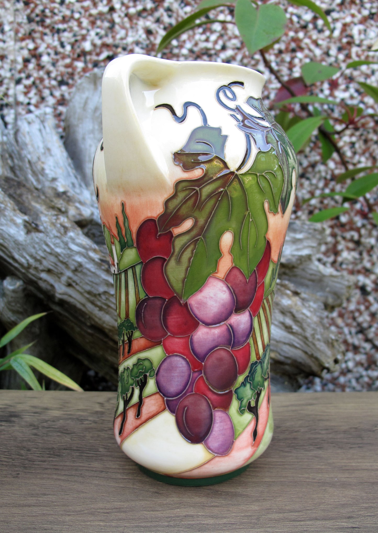 Share Moorcroft Rare VINEYARD GLORY Trial 10.6.24 Vase Shape 375/7 Retail Price £715