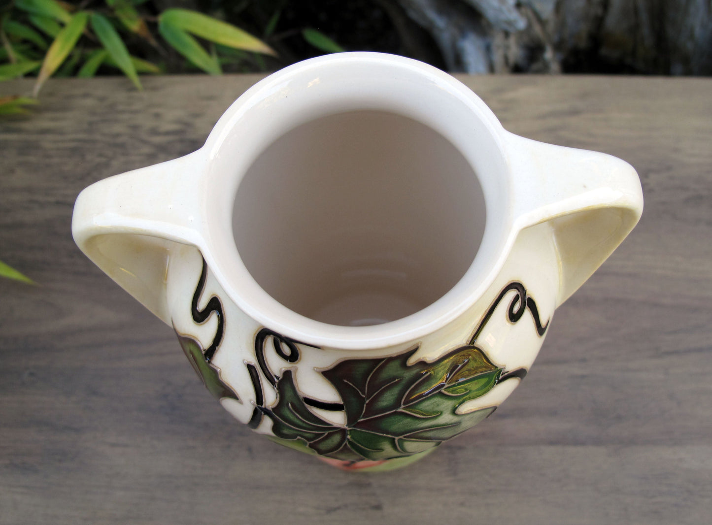 Share Moorcroft Rare VINEYARD GLORY Trial 10.6.24 Vase Shape 375/7 Retail Price £715