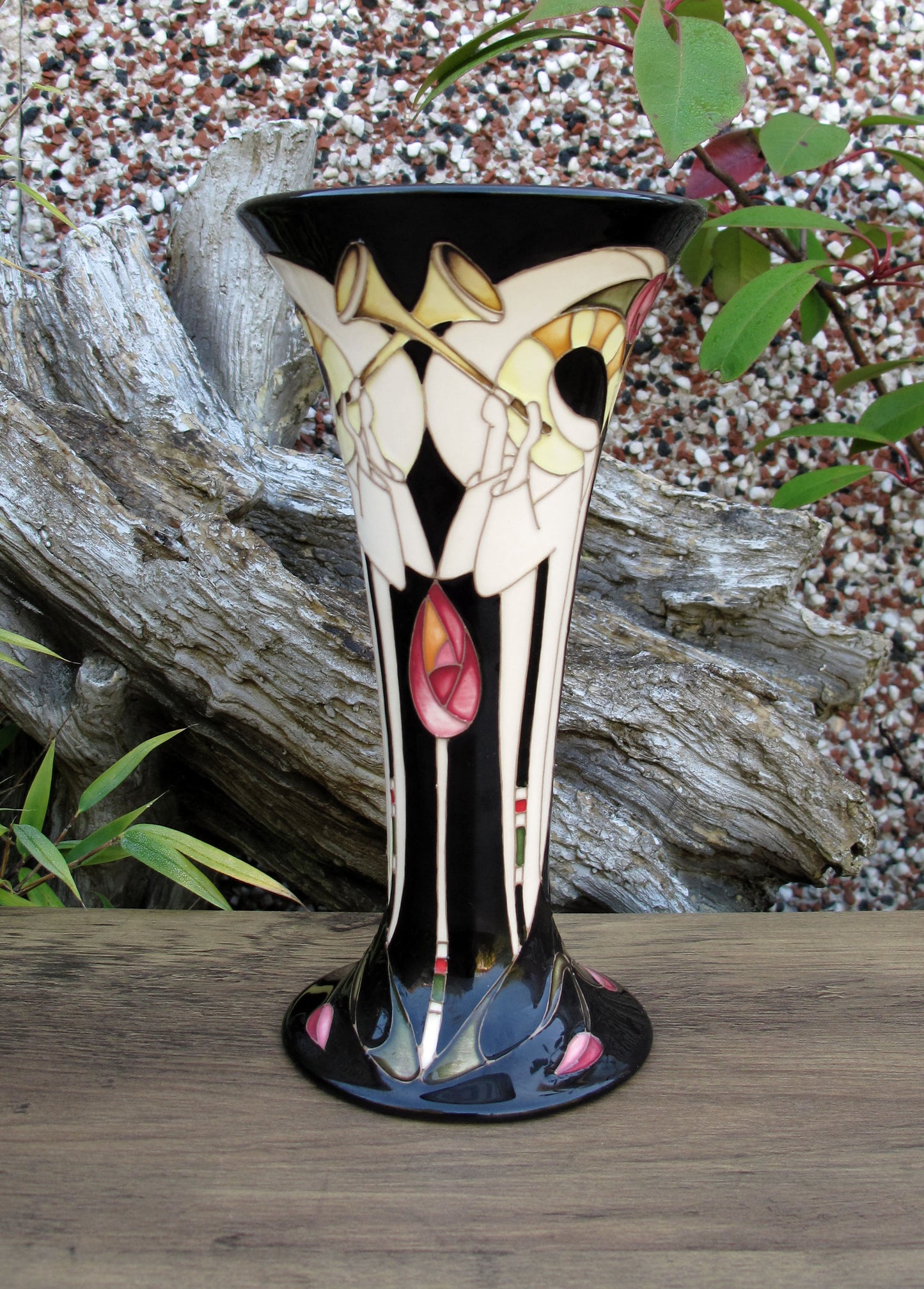 Moorcroft ANGELS WITH TRUMPETS Vase 85/8 Limited Edition 20/25 Retail Price £535