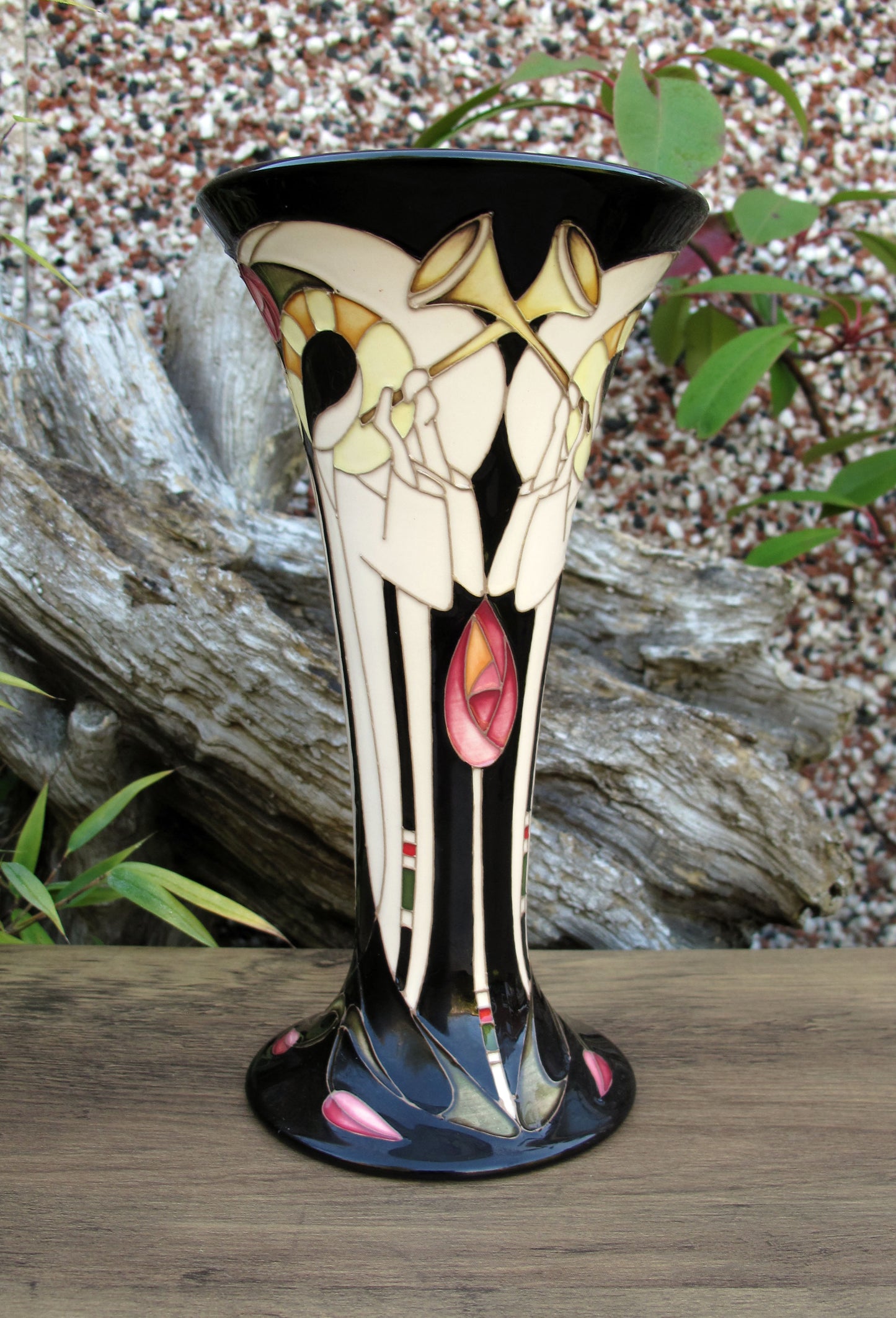 Moorcroft ANGELS WITH TRUMPETS Vase 85/8 Limited Edition 20/25 Retail Price £535