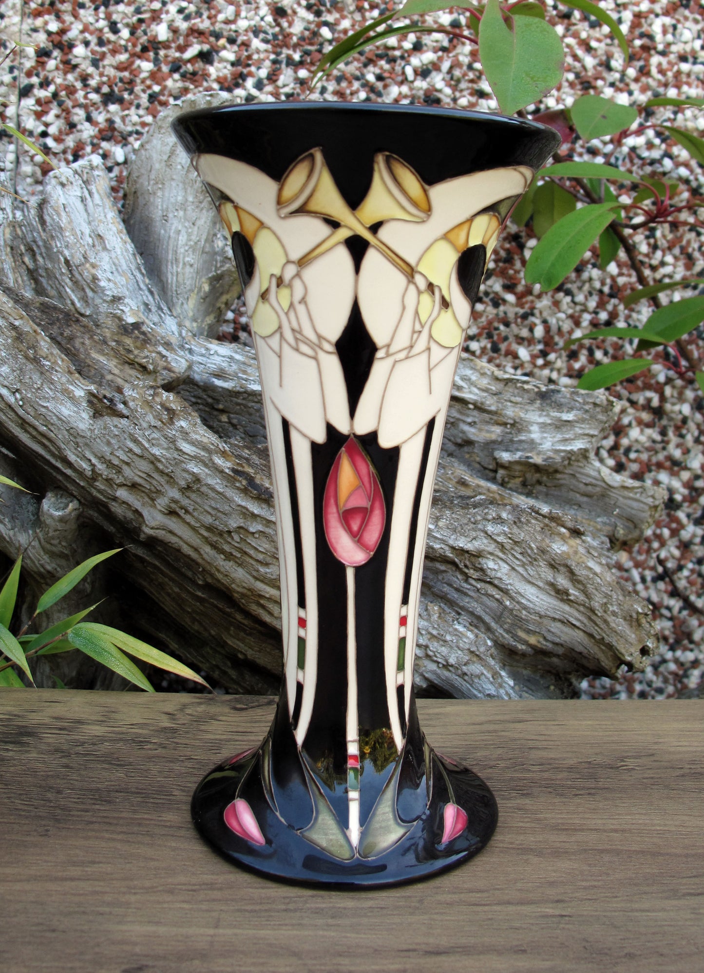Moorcroft ANGELS WITH TRUMPETS Vase 85/8 Limited Edition 20/25 Retail Price £535