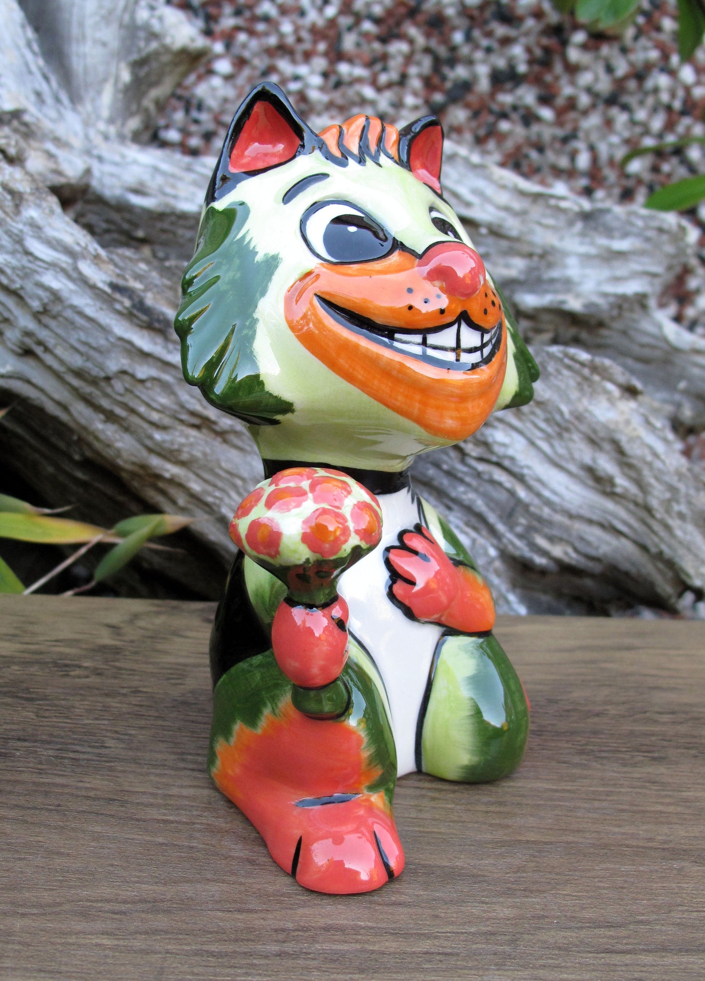 Lorna Bailey THE SUITOR Cat Limited Edition 53/75 Jan 2004 Catalogue 2 book p34