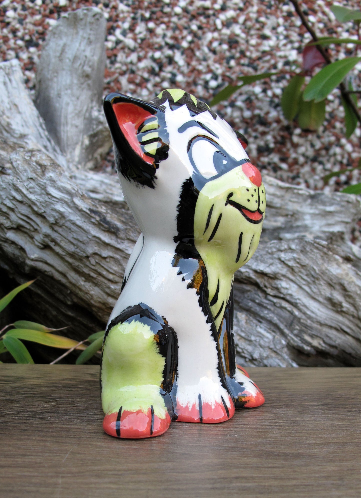 Lorna Bailey CHOO CHOO the Cat Feb 2003 ( Reference in Catalogue 2 Book p44 )