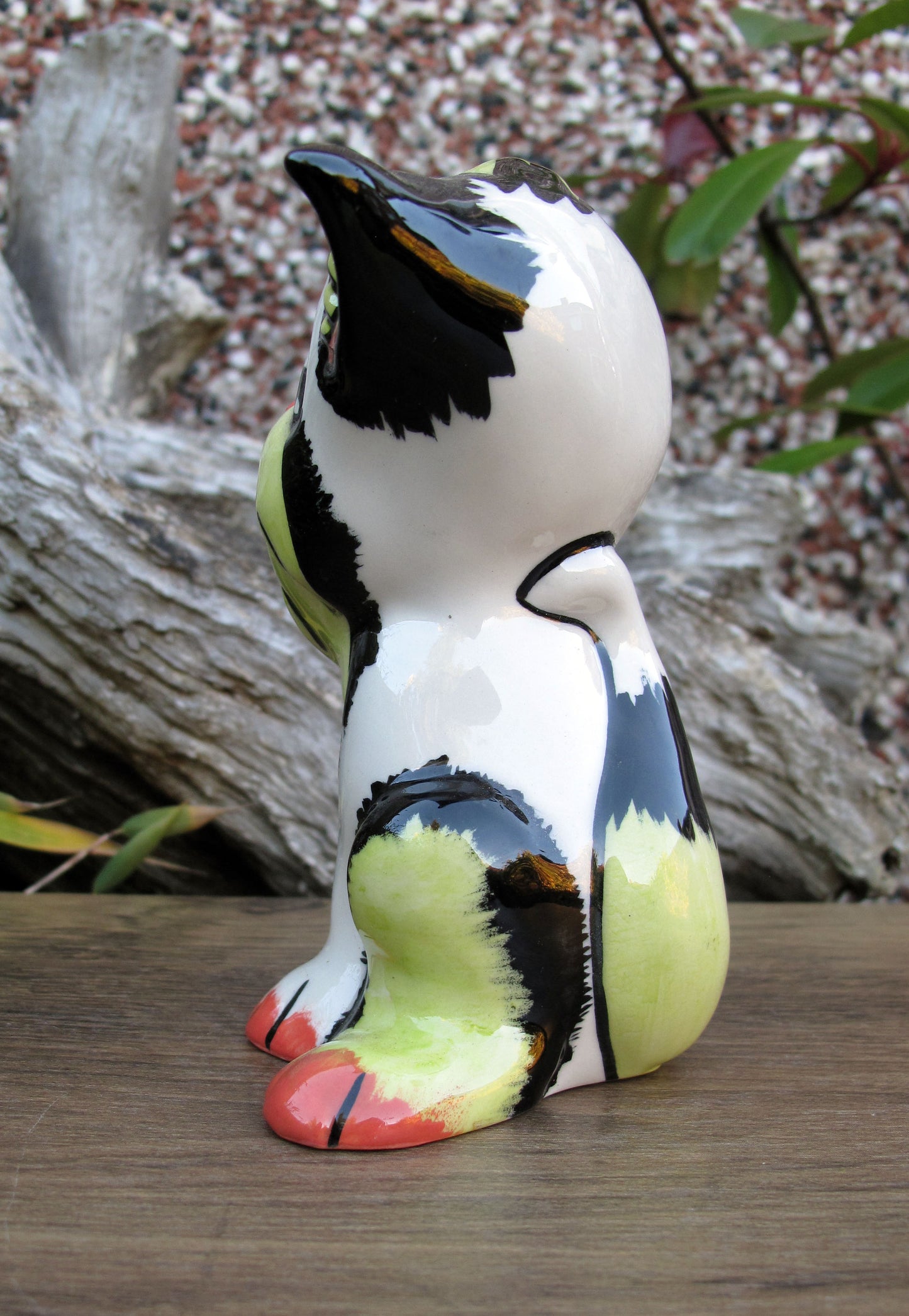 Lorna Bailey CHOO CHOO the Cat Feb 2003 ( Reference in Catalogue 2 Book p44 )