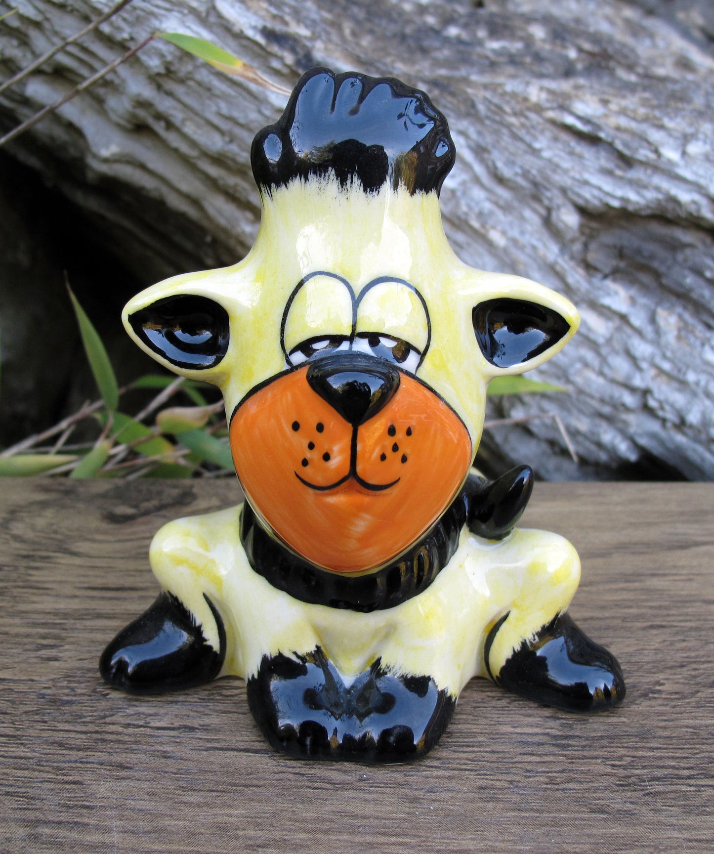 Lorna Bailey TINY TUFTY the Cat Limited Edition 2/5 Open Day 2007 Signed in Red