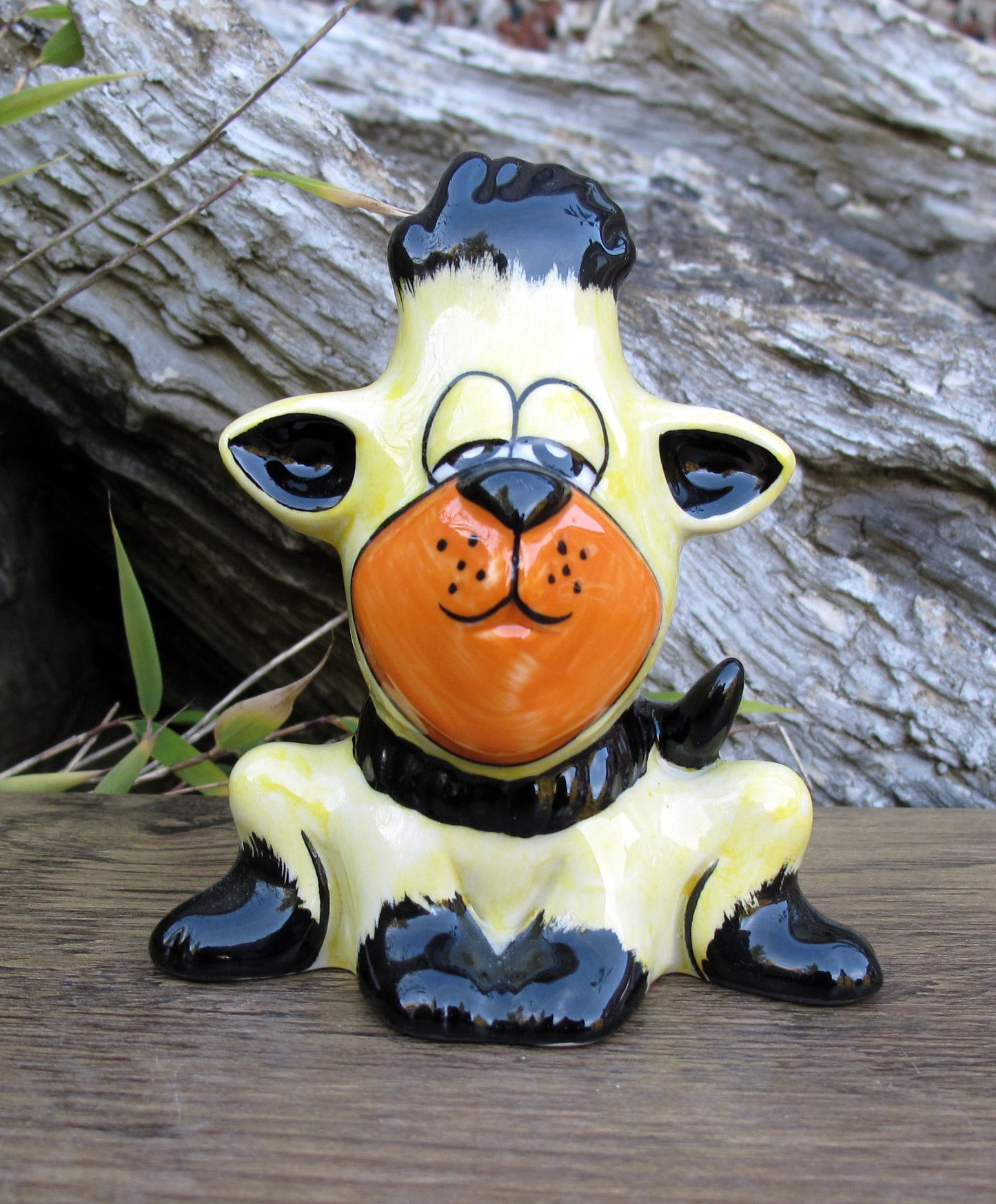 Lorna Bailey TINY TUFTY the Cat Limited Edition 2/5 Open Day 2007 Signed in Red