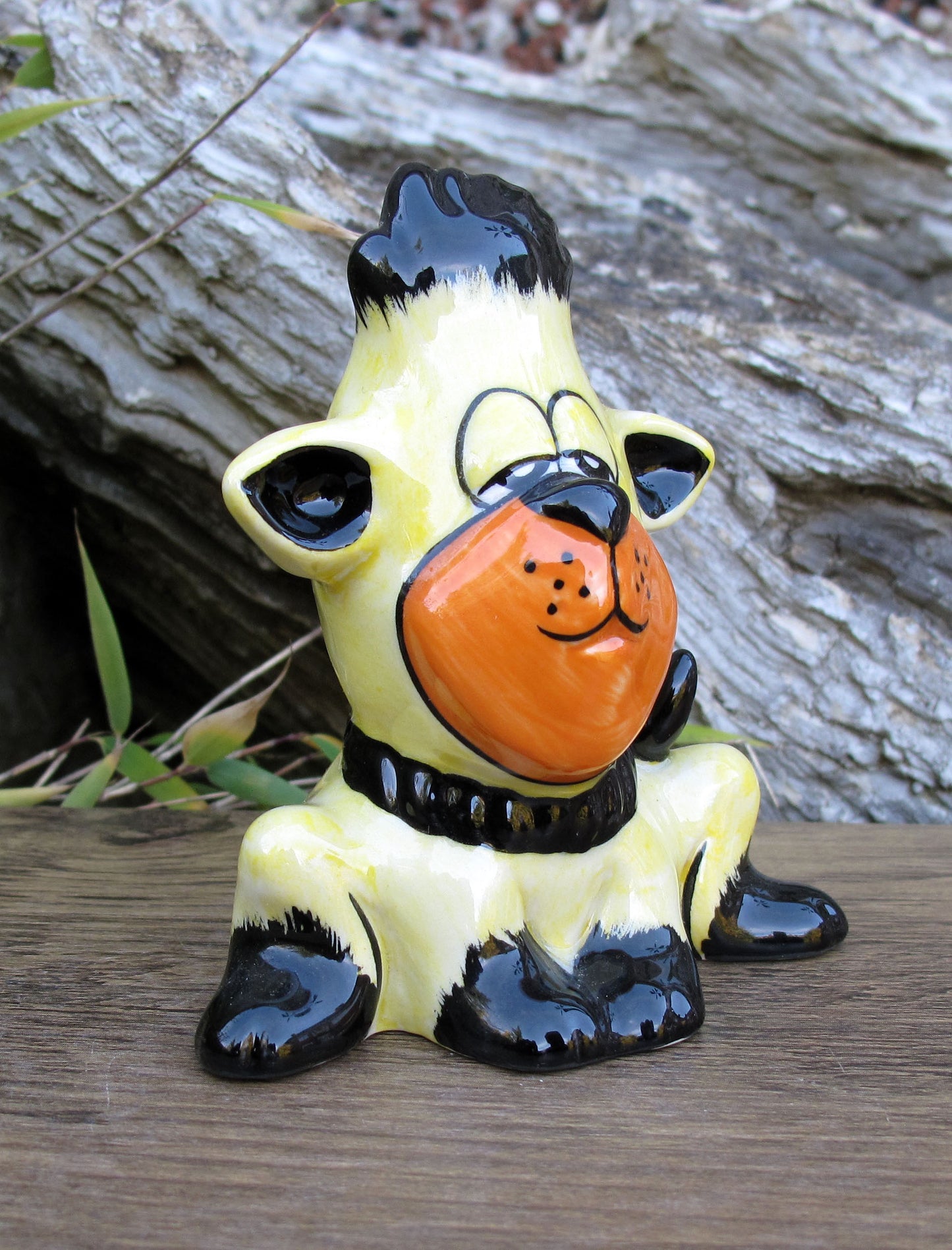 Lorna Bailey TINY TUFTY the Cat Limited Edition 2/5 Open Day 2007 Signed in Red