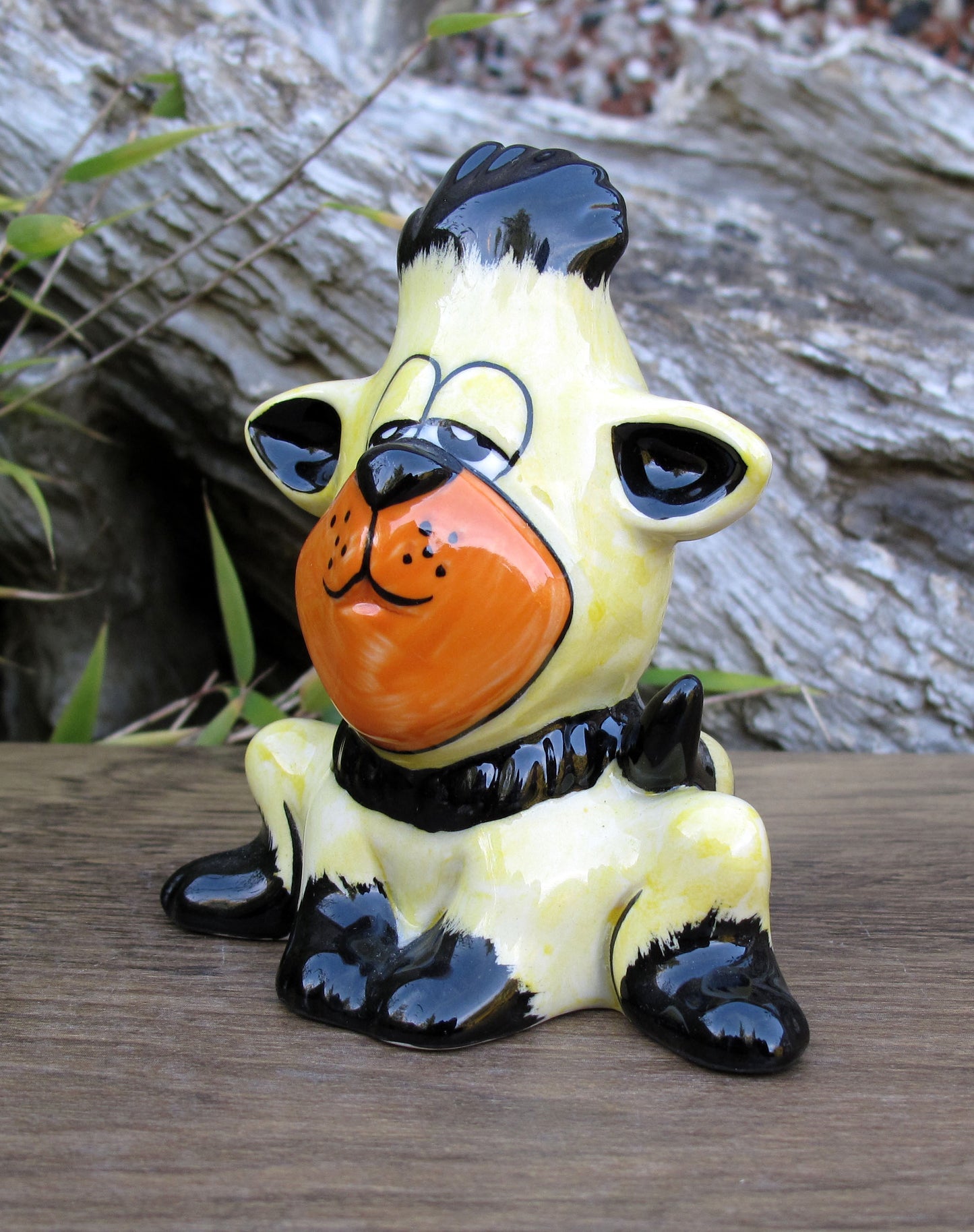 Lorna Bailey TINY TUFTY the Cat Limited Edition 2/5 Open Day 2007 Signed in Red