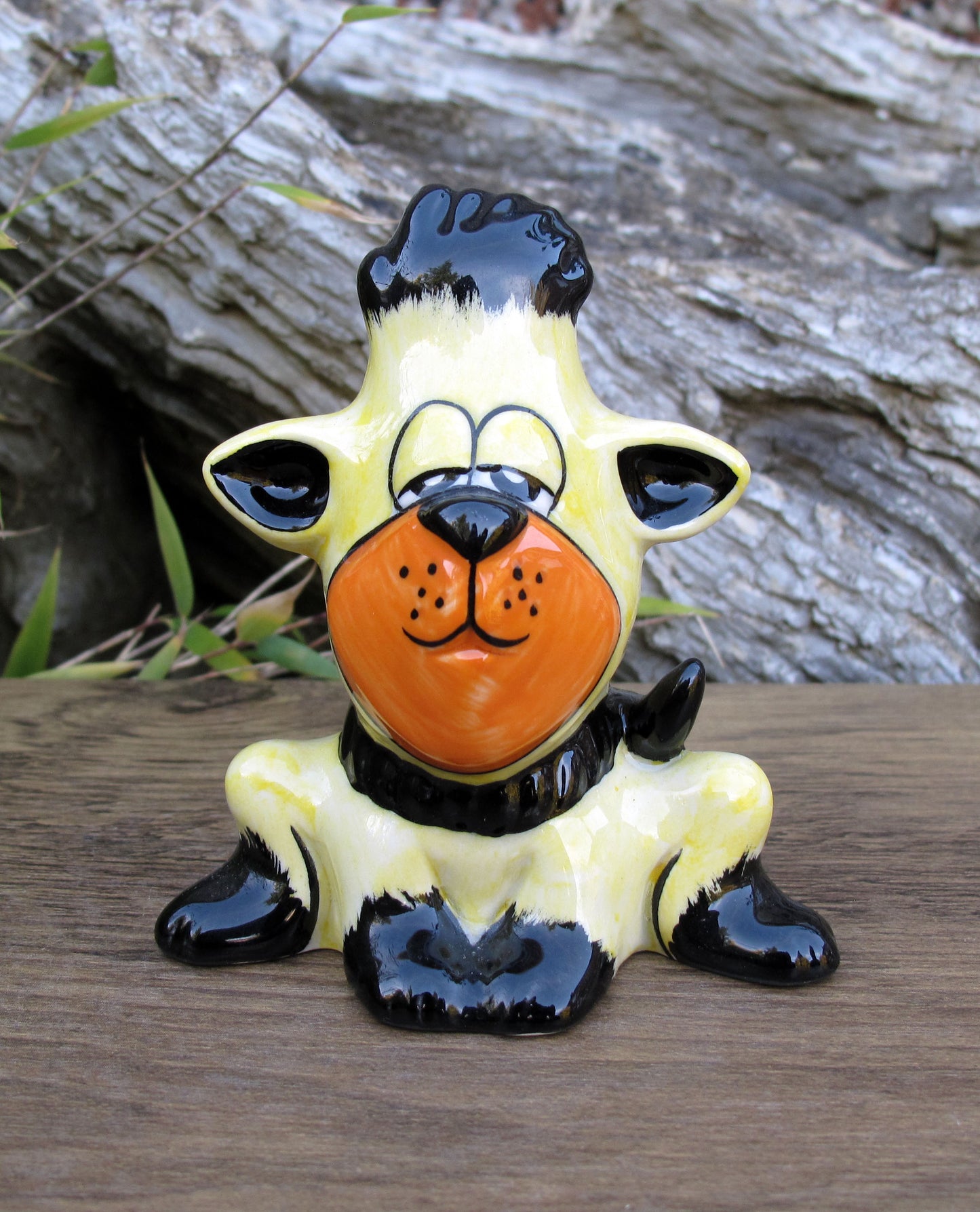 Lorna Bailey TINY TUFTY the Cat Limited Edition 2/5 Open Day 2007 Signed in Red