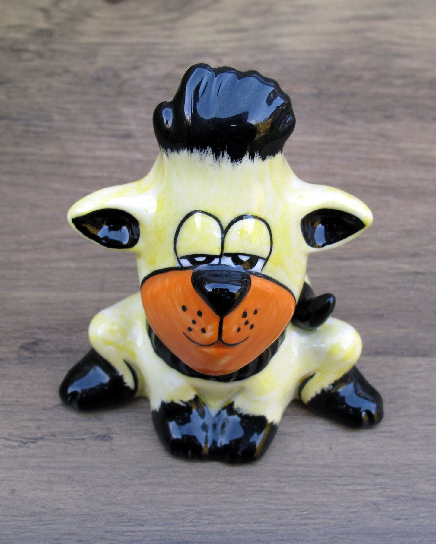 Lorna Bailey TINY TUFTY the Cat Limited Edition 2/5 Open Day 2007 Signed in Red