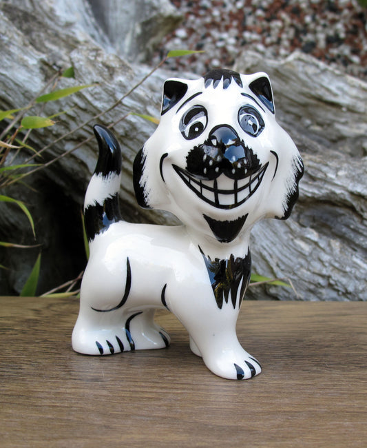 Lorna Bailey Exquisite TINY GNASHER the Cat Limited Edition 2/2 Black & White