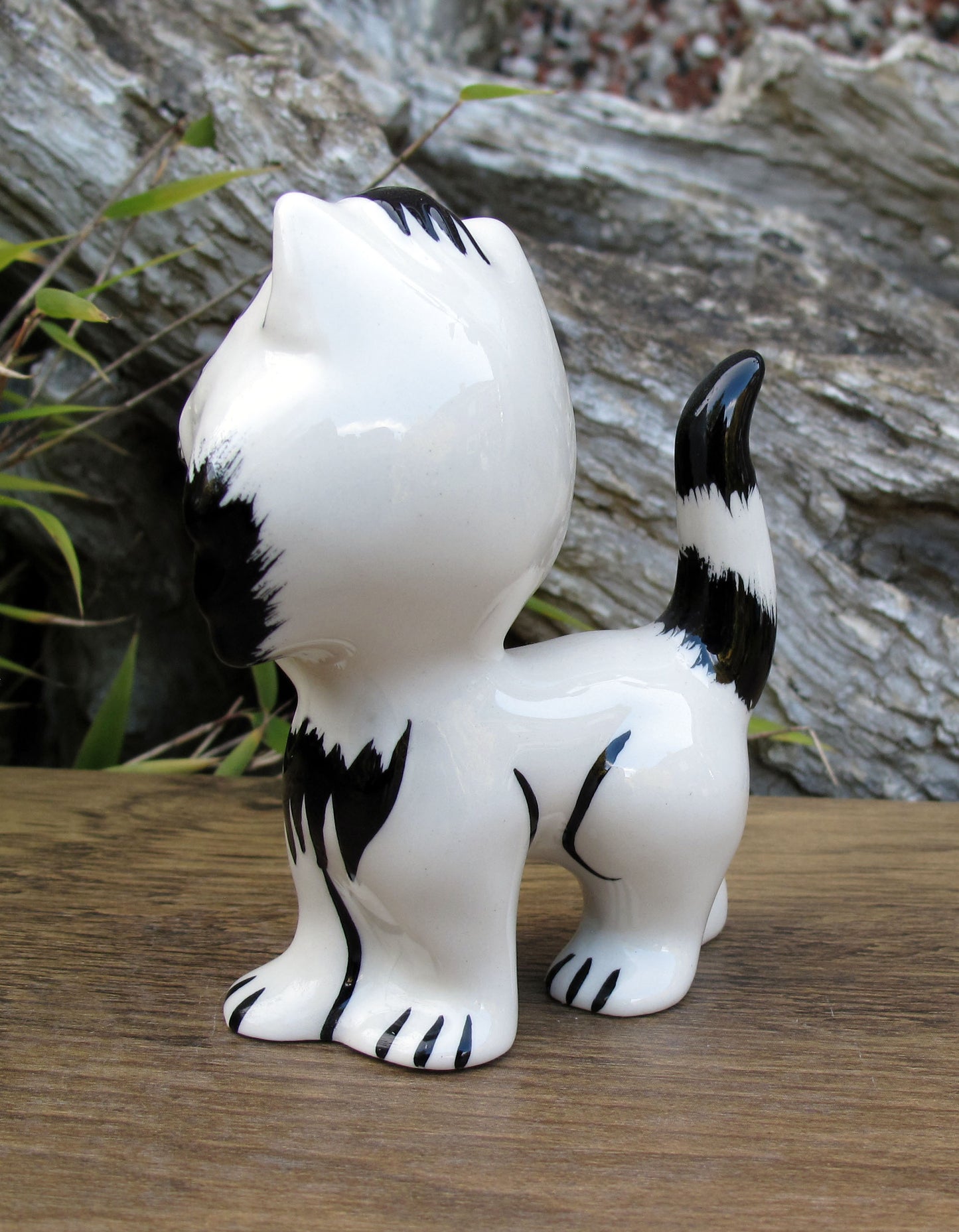 Lorna Bailey Exquisite TINY GNASHER the Cat Limited Edition 2/2 Black & White
