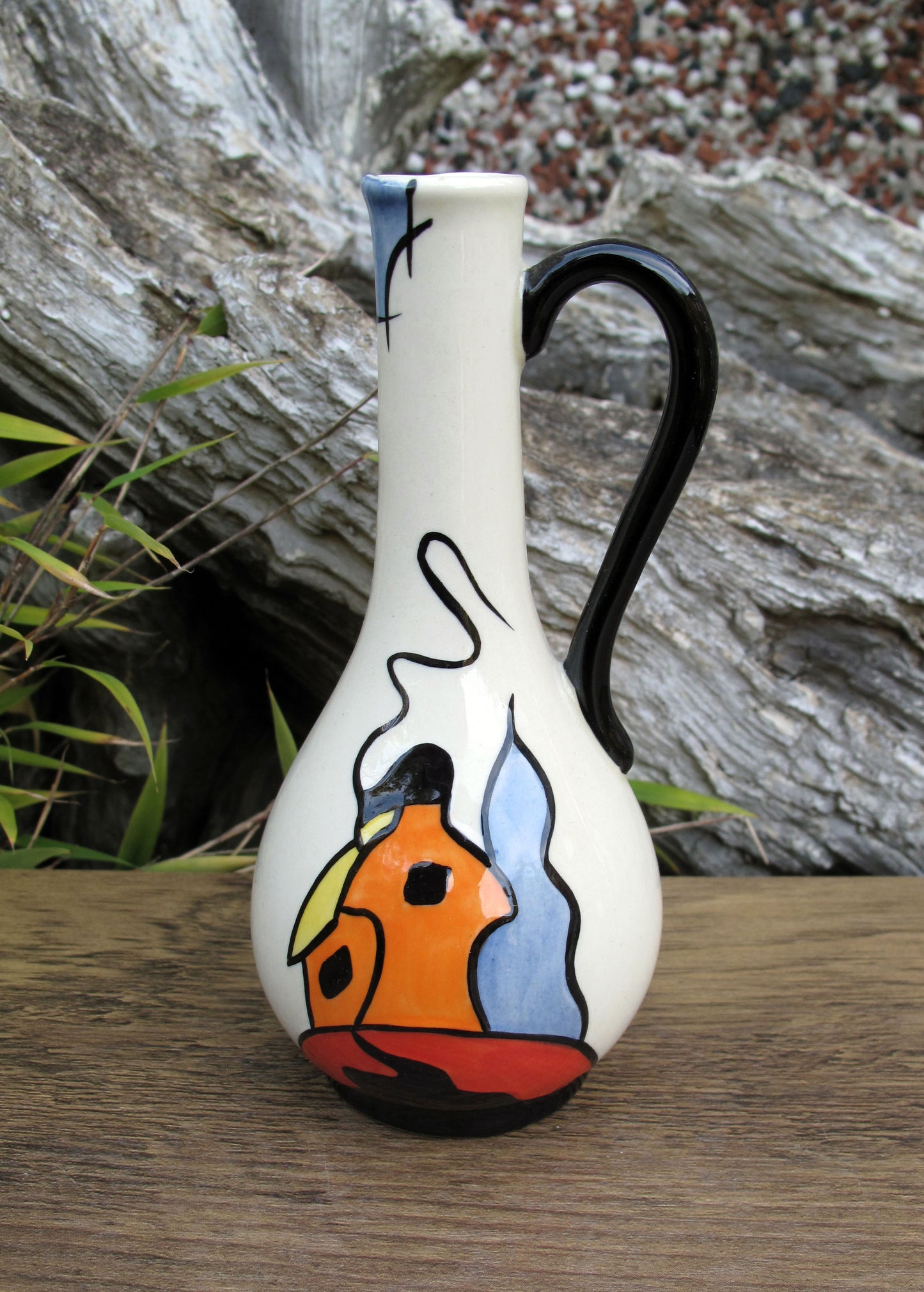 Lorna Bailey Early HILL HOUSE BUD VASE The 1st Collectors Club Piece 1998