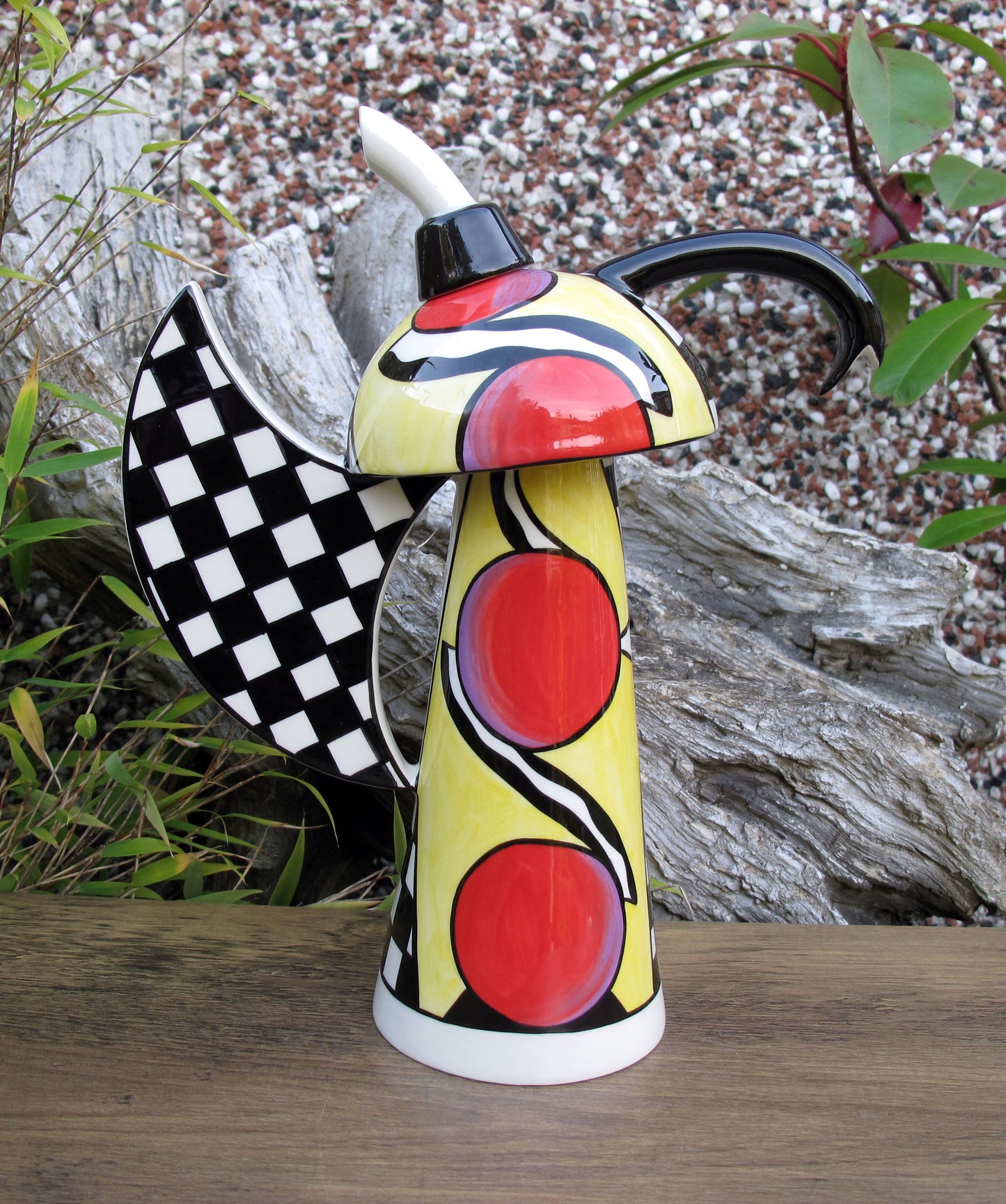 Lorna Bailey Exquisite Rare PROTOTYPE GONZO COFFEE POT AUGUST 2005