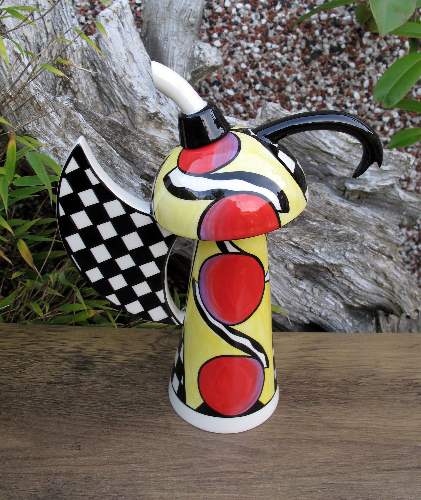 Lorna Bailey Exquisite Rare PROTOTYPE GONZO COFFEE POT AUGUST 2005