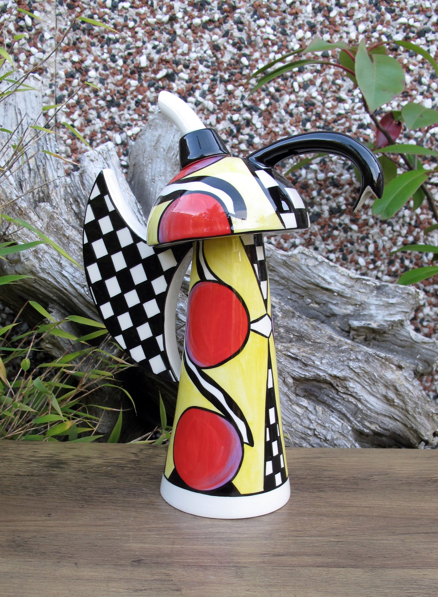 Lorna Bailey Exquisite Rare PROTOTYPE GONZO COFFEE POT AUGUST 2005