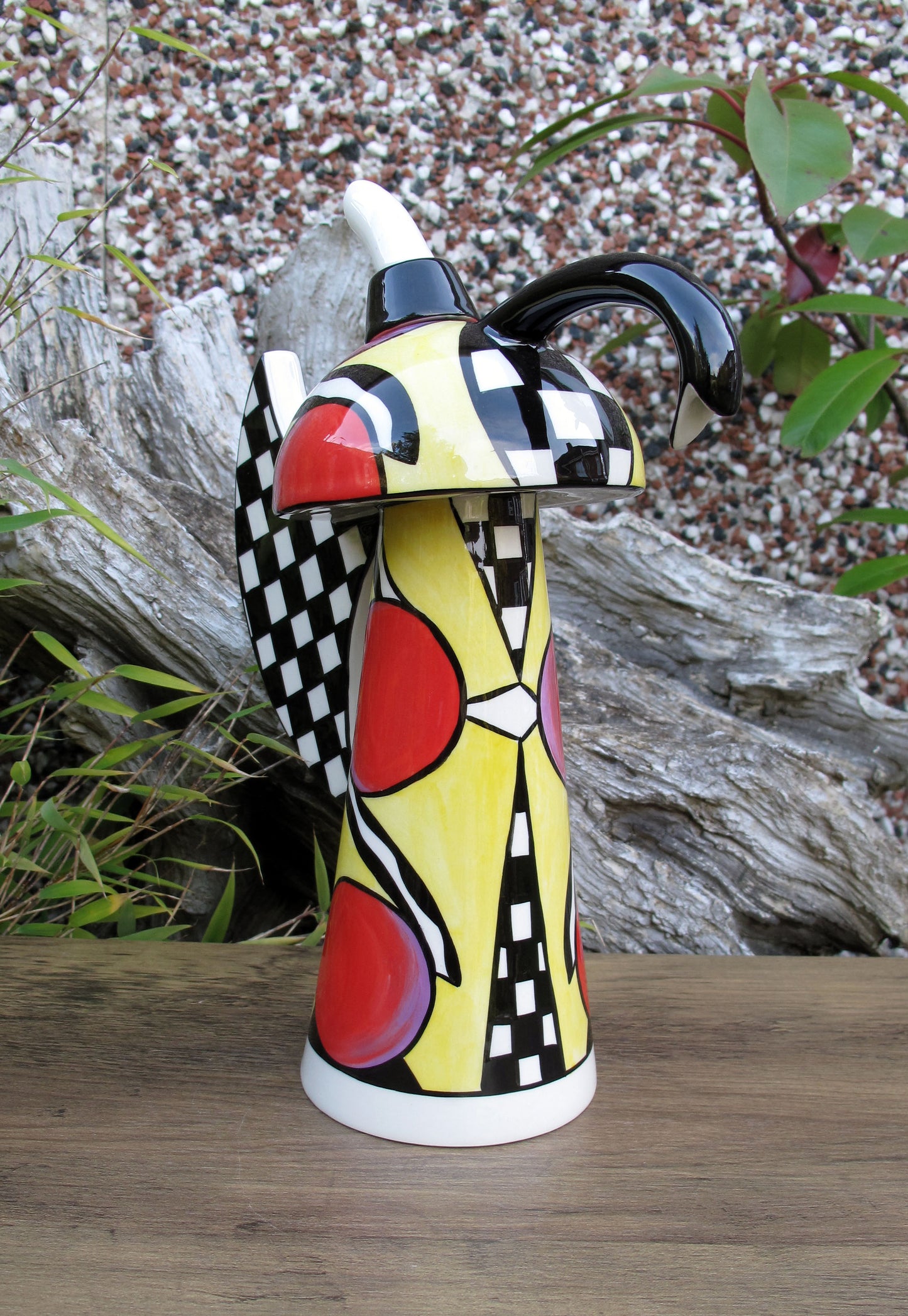 Lorna Bailey Exquisite Rare PROTOTYPE GONZO COFFEE POT AUGUST 2005