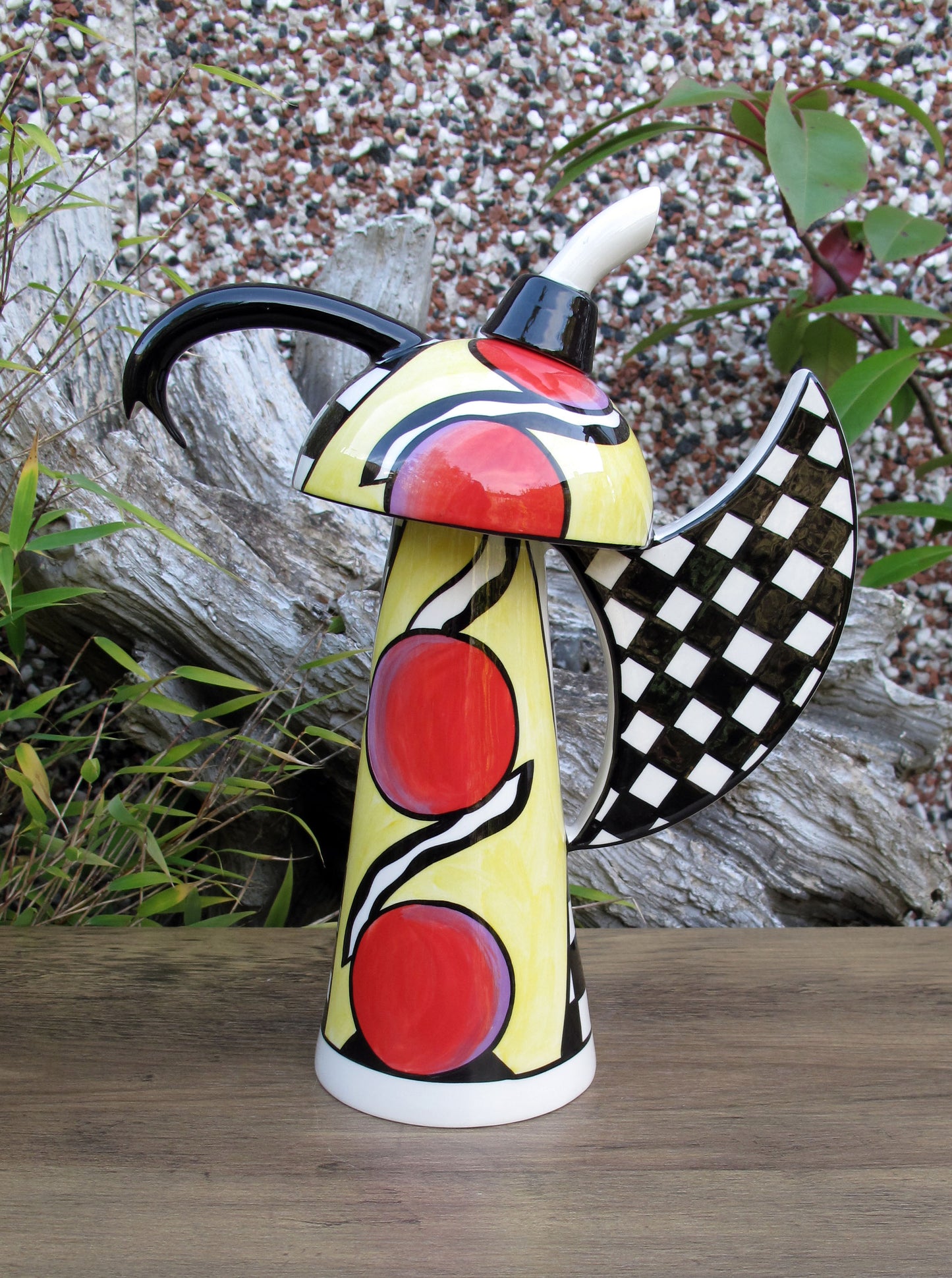 Lorna Bailey Exquisite Rare PROTOTYPE GONZO COFFEE POT AUGUST 2005