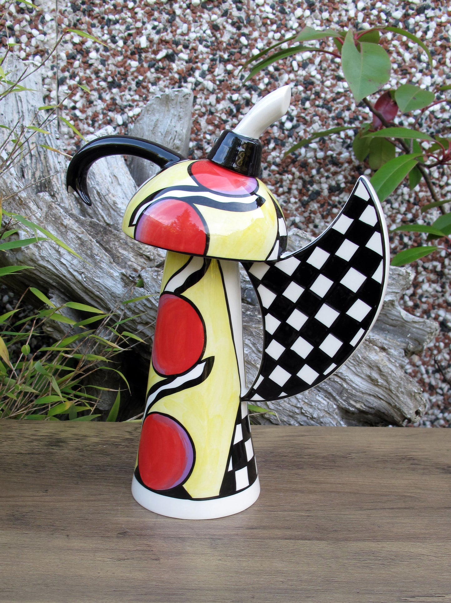 Lorna Bailey Exquisite Rare PROTOTYPE GONZO COFFEE POT AUGUST 2005