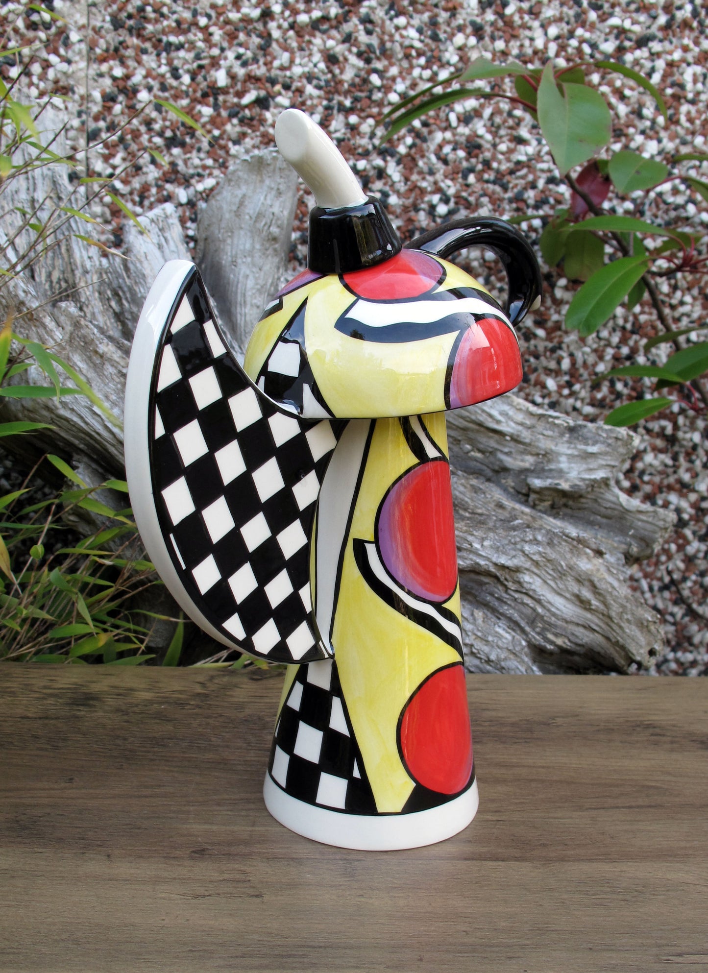 Lorna Bailey Exquisite Rare PROTOTYPE GONZO COFFEE POT AUGUST 2005