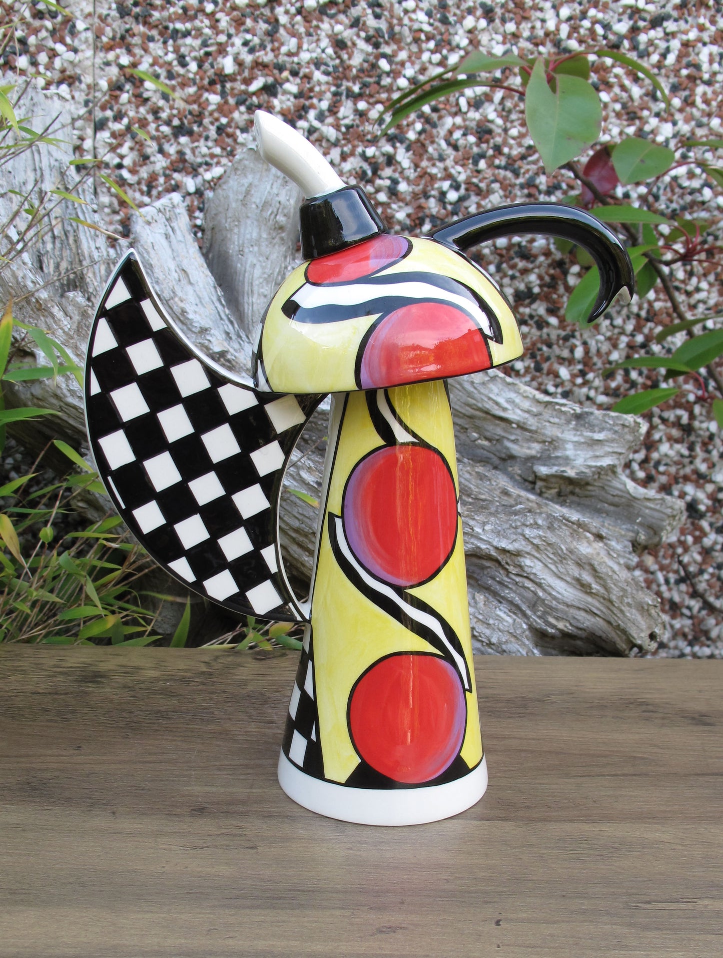 Lorna Bailey Exquisite Rare PROTOTYPE GONZO COFFEE POT AUGUST 2005