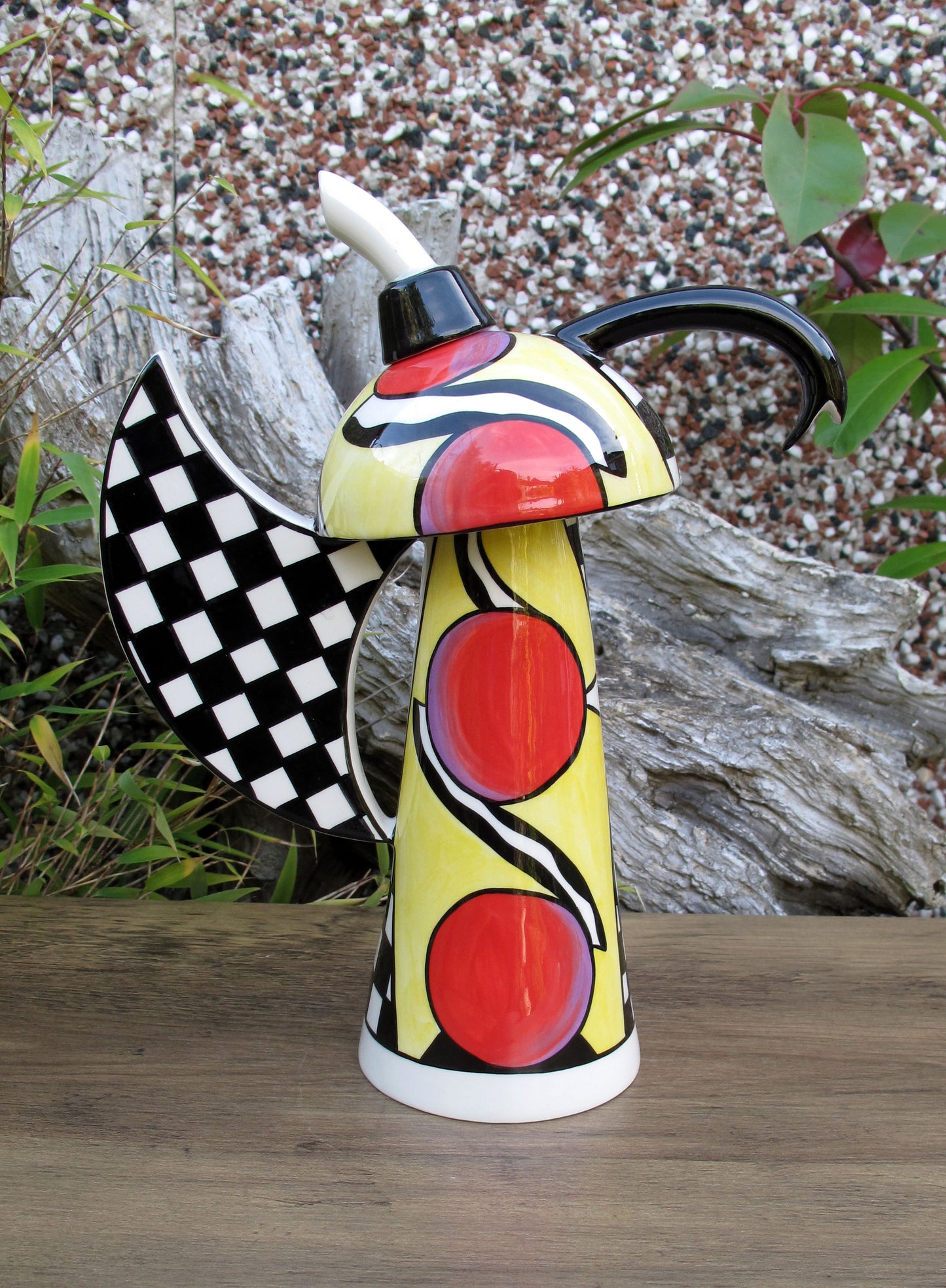 Lorna Bailey Exquisite Rare PROTOTYPE GONZO COFFEE POT AUGUST 2005